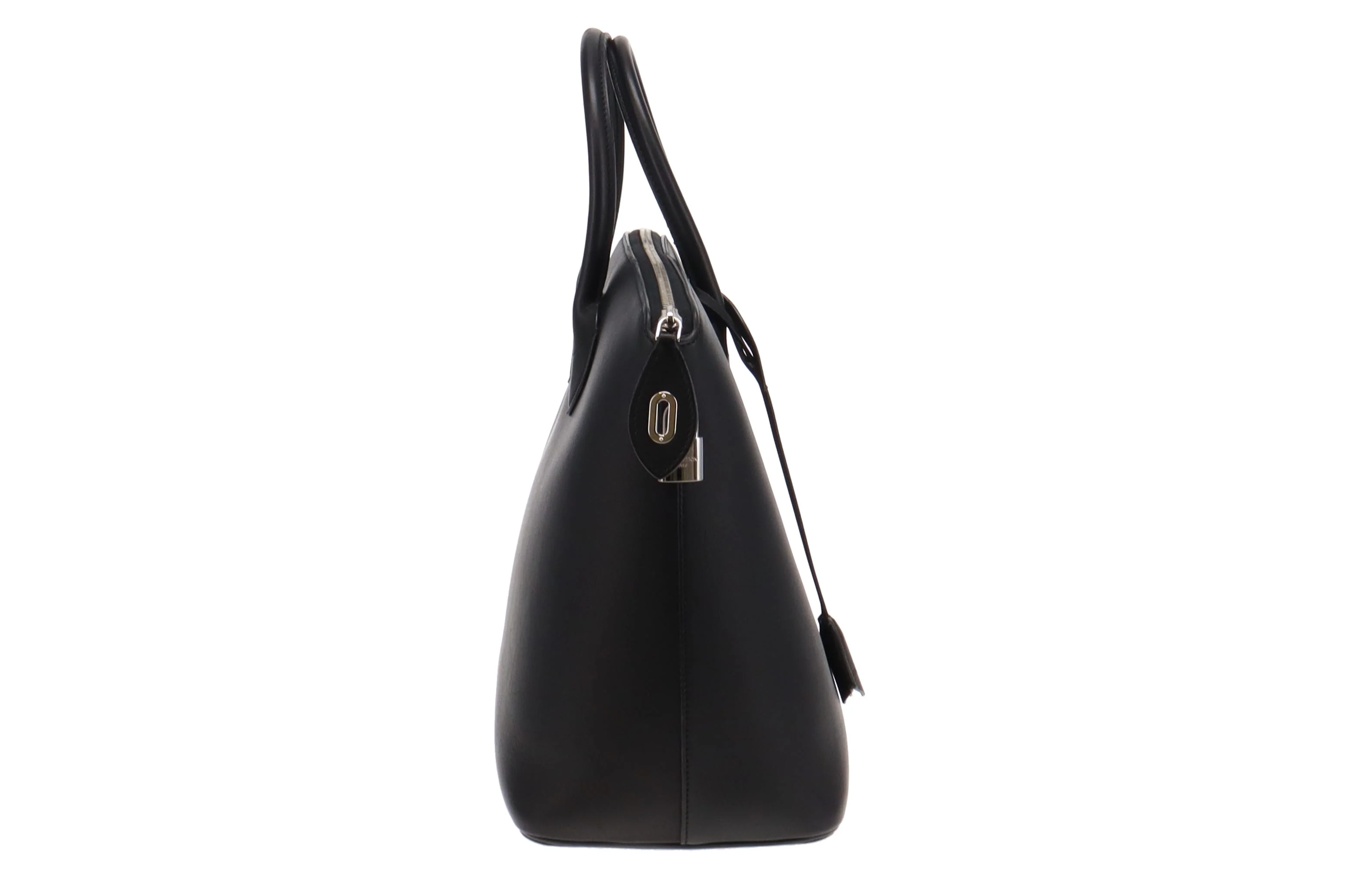 Louis Vuitton Black Smooth Calf Leather Custom Order Lockit Tote (Haute Maroquinerie) (2) - Image 4