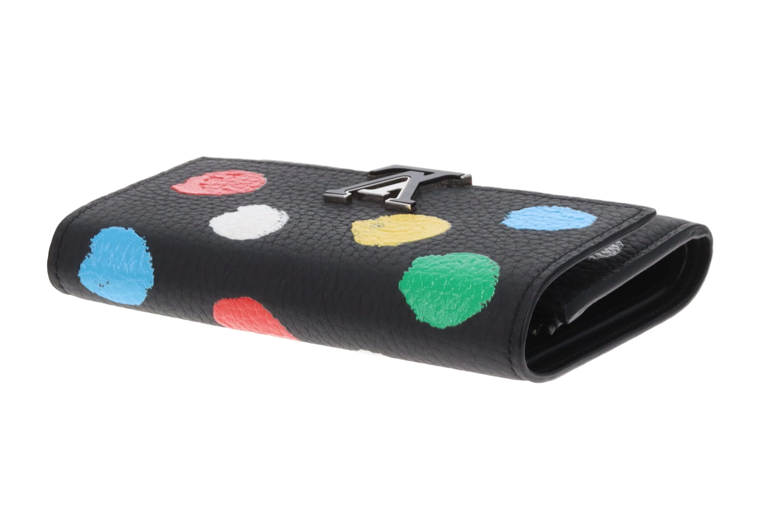 Louis Vuitton Capucines Compact Wallet Kusama 2023 - Image 7