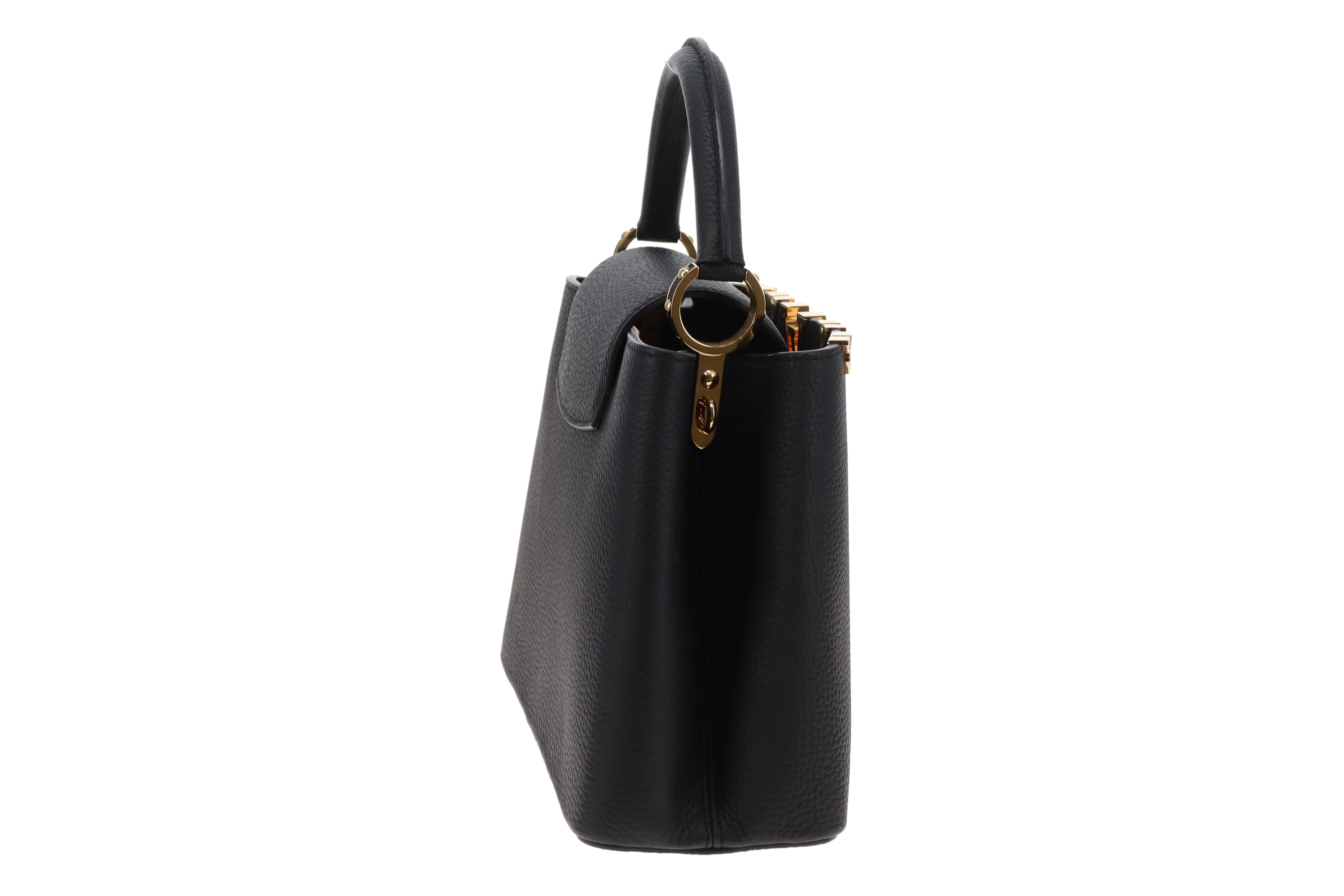 Louis Vuitton Capucines MM with Mother of Pearl Effect Detail (NFID) - no strap - Image 3