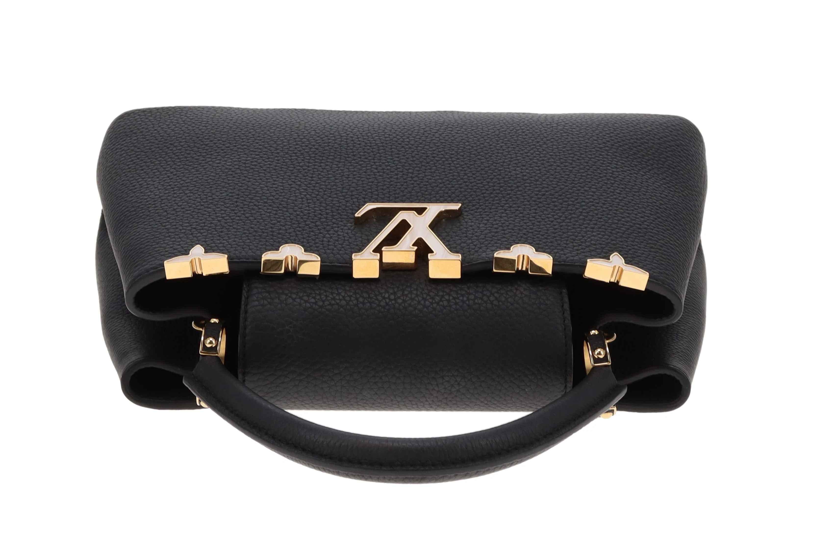 Louis Vuitton Capucines MM with Mother of Pearl Effect Detail (NFID) - no strap - Image 6