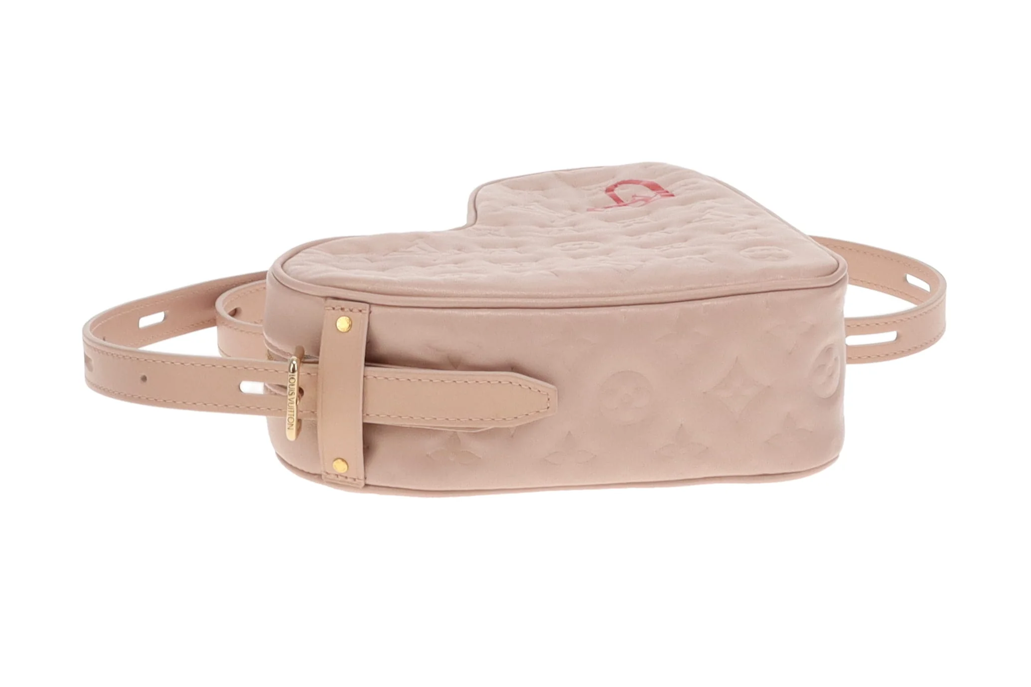 Louis Vuitton Dragée Light Pink Monogram Empreinte Fall In Love Sac Coeur (NFID) - Image 8