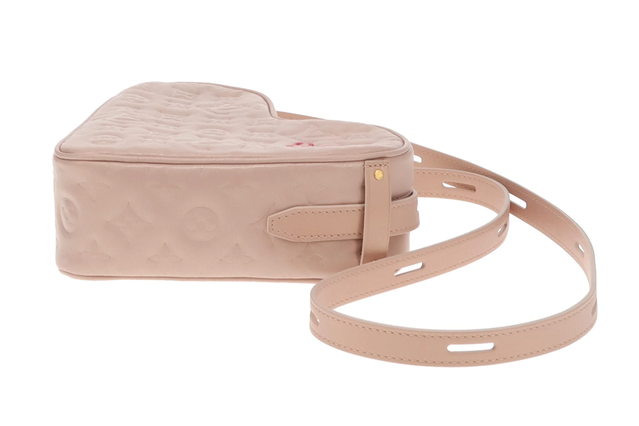 Louis Vuitton Dragée Light Pink Monogram Empreinte Fall In Love Sac Coeur (NFID) - Image 9