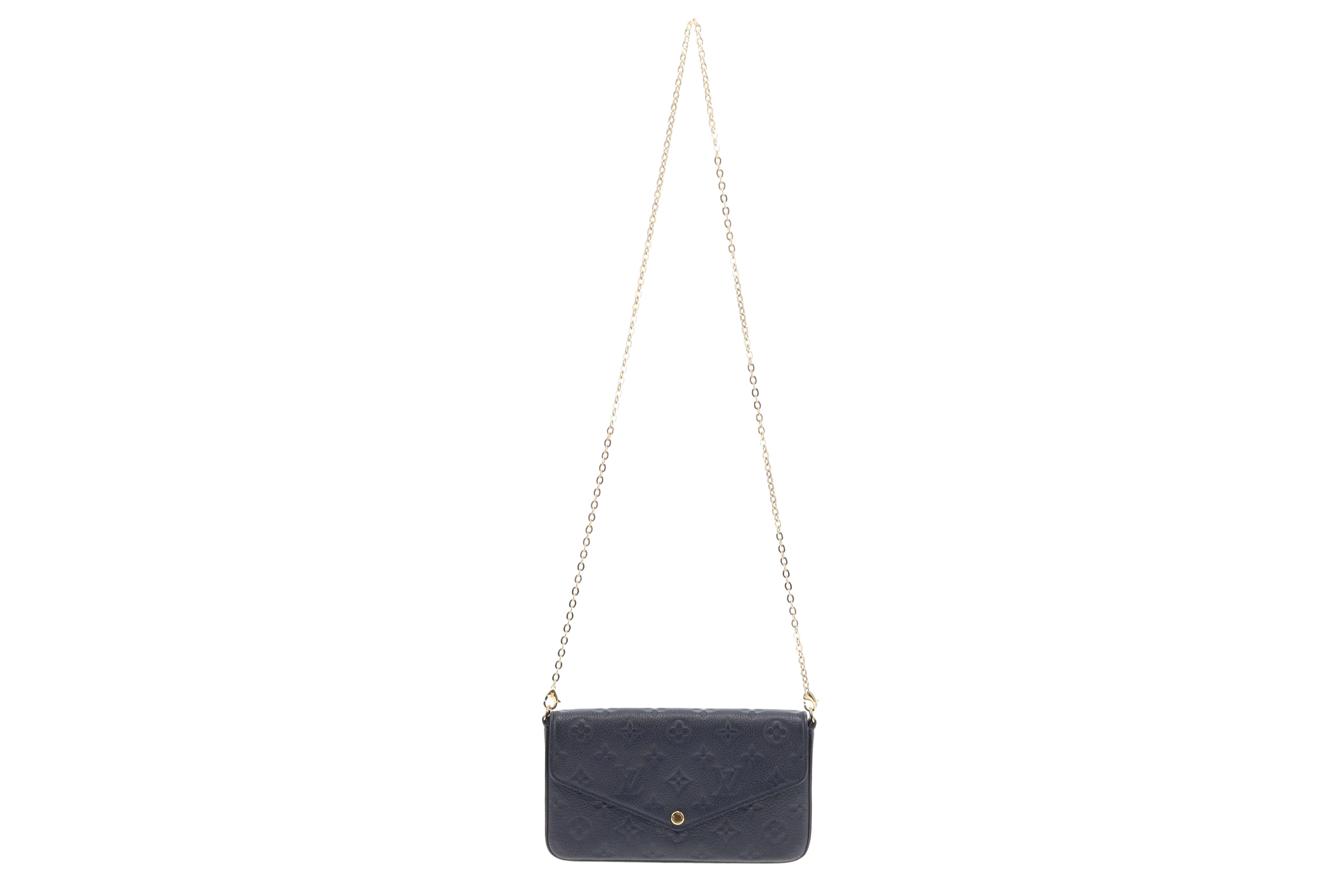Louis Vuitton Felicie Monogram Empreinte Marine 2024 - Image 4