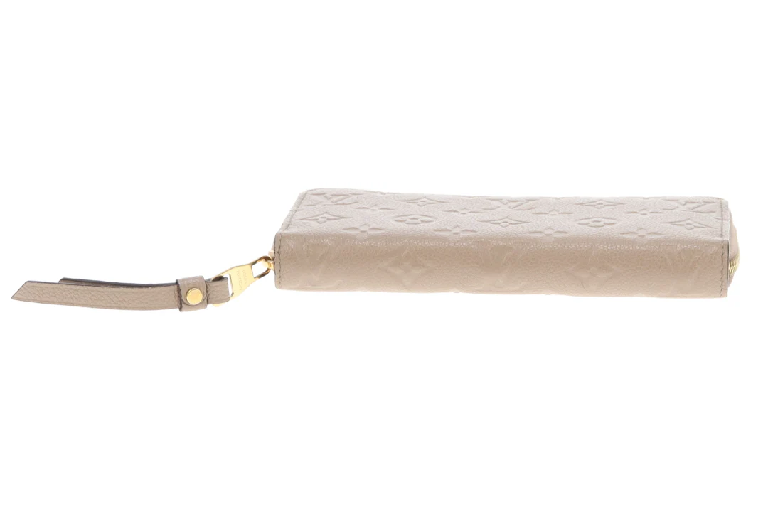 Louis Vuitton Long Zippy Wallet Tourterelle Empreinte (NFID) - Image 8