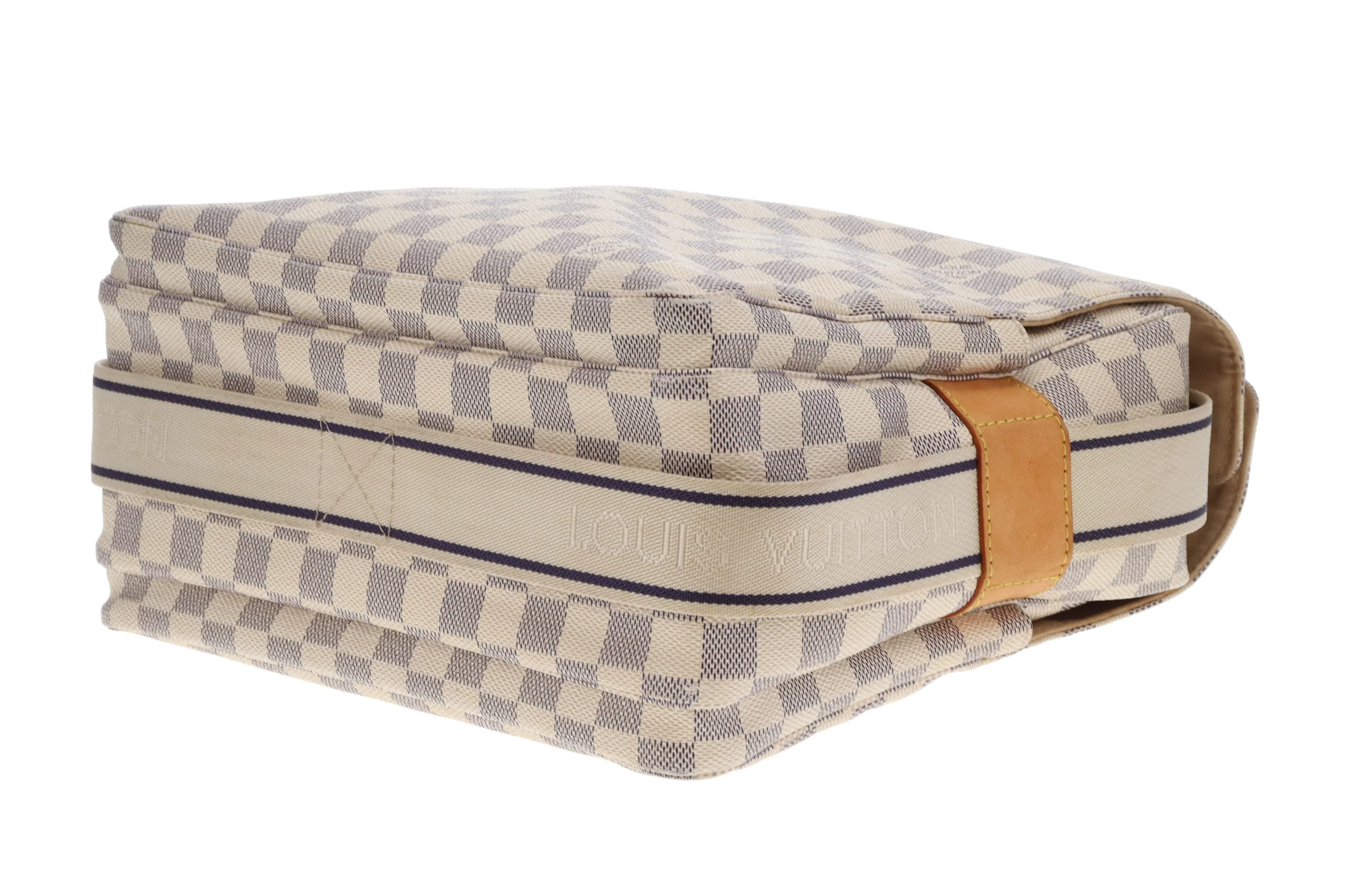 Louis Vuitton Naviglio Damier Azur Messenger Bag SR4058 - Image 10