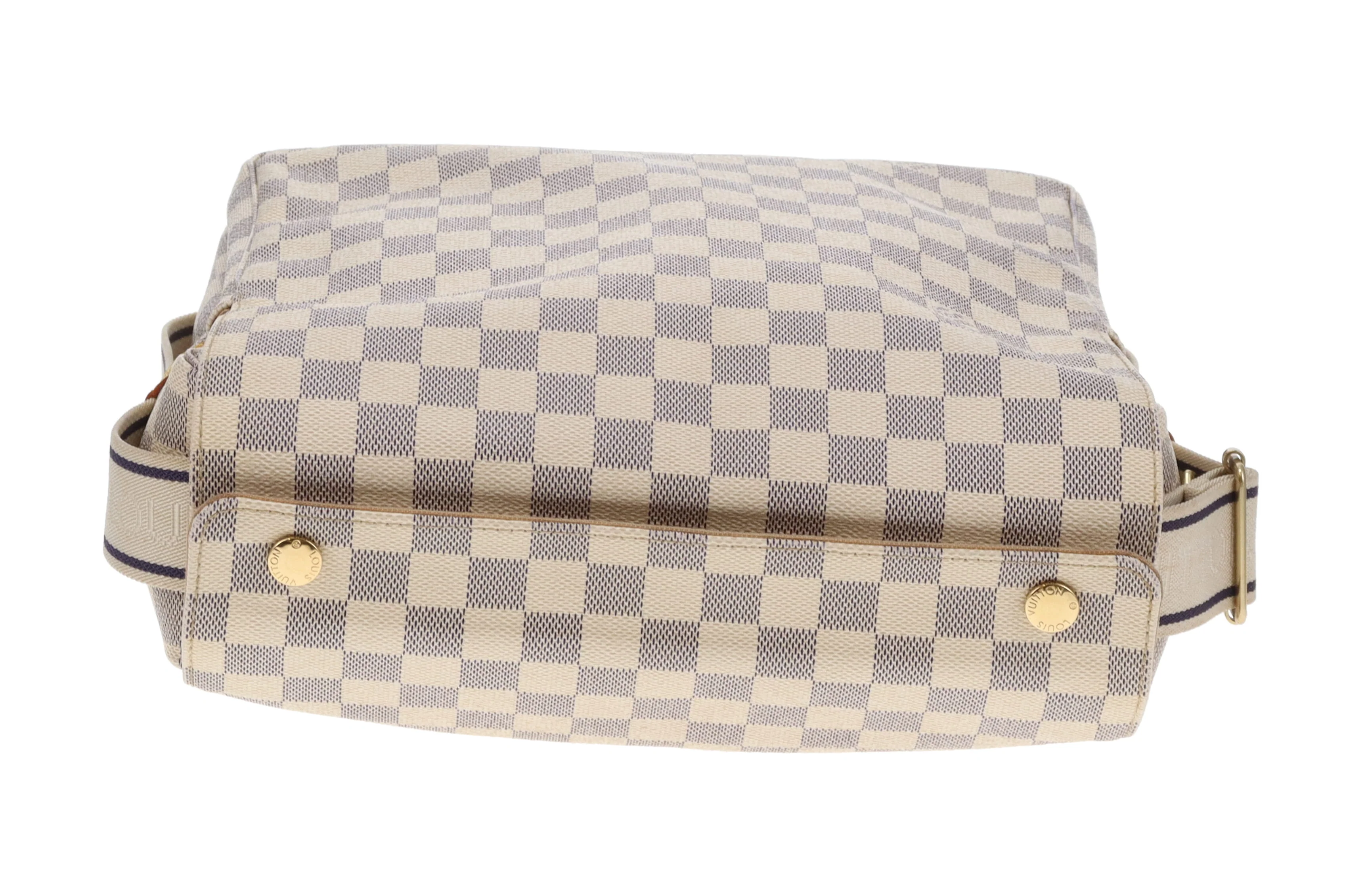 Louis Vuitton Naviglio Damier Azur Messenger Bag SR4058 - Image 8
