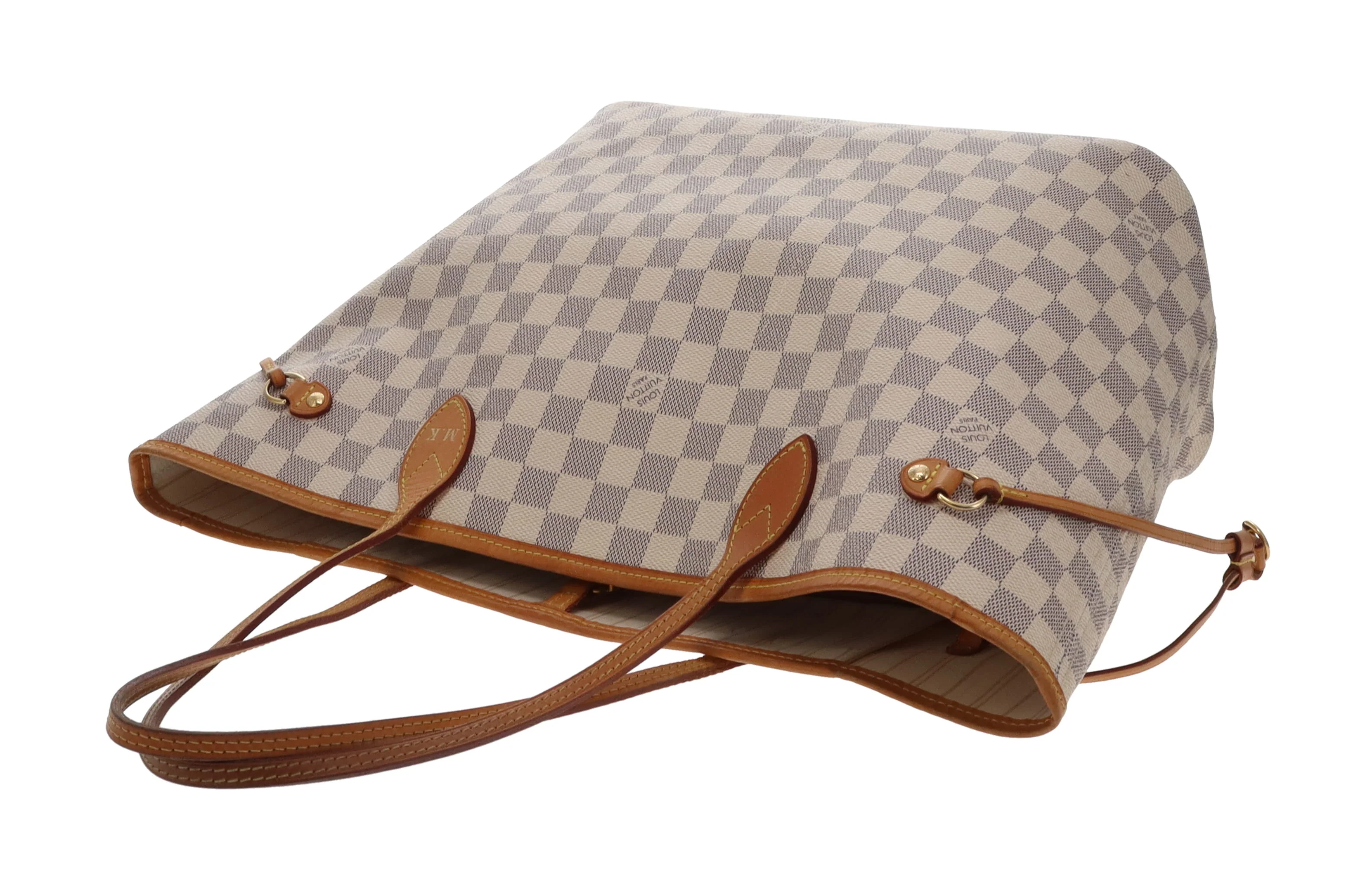 Louis Vuitton Neverfull Damier Azur MM GI1106 - 2016 (hotstamped MK) - Image 11
