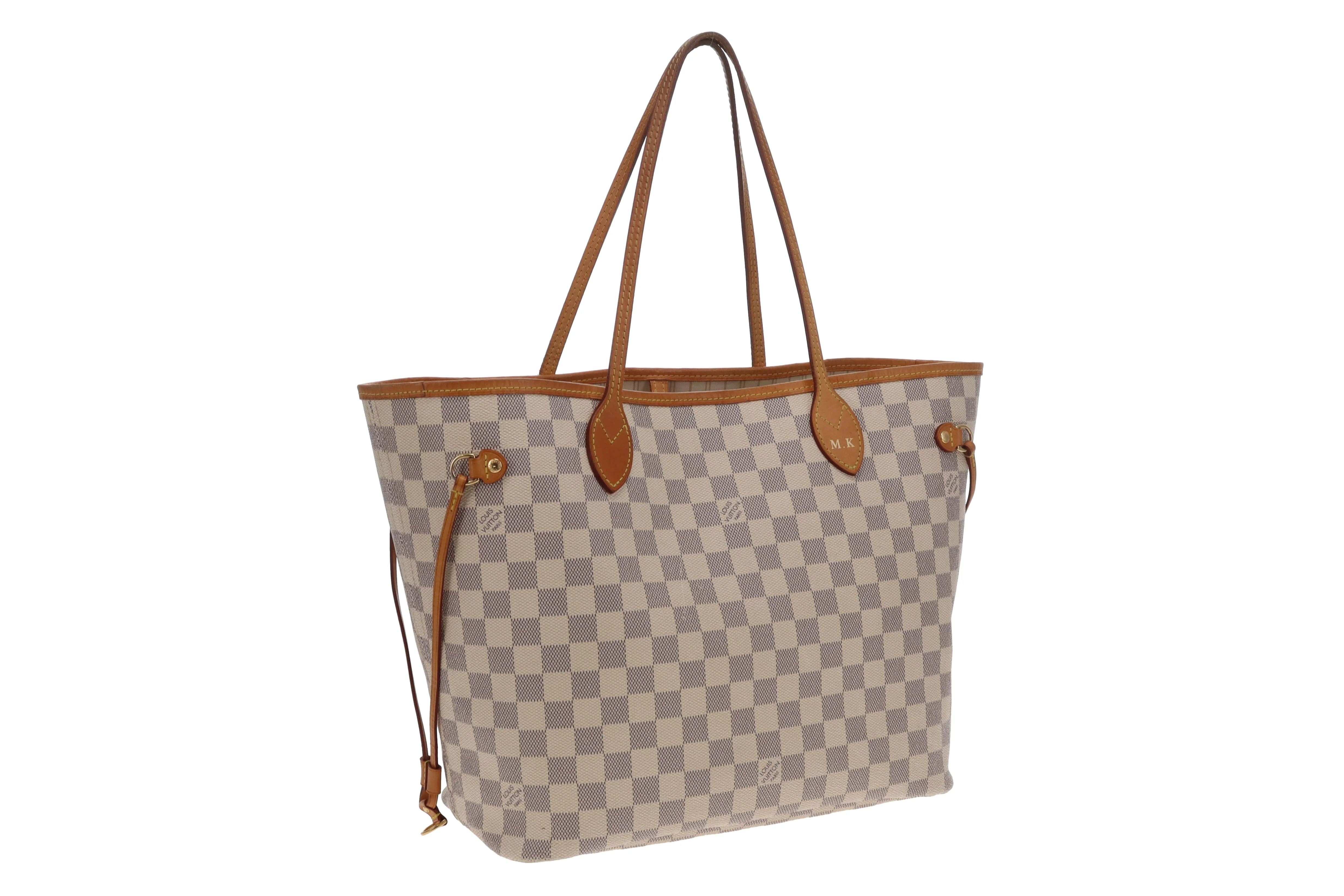 Louis Vuitton Neverfull Damier Azur MM GI1106 - 2016 (hotstamped MK) - Image 3