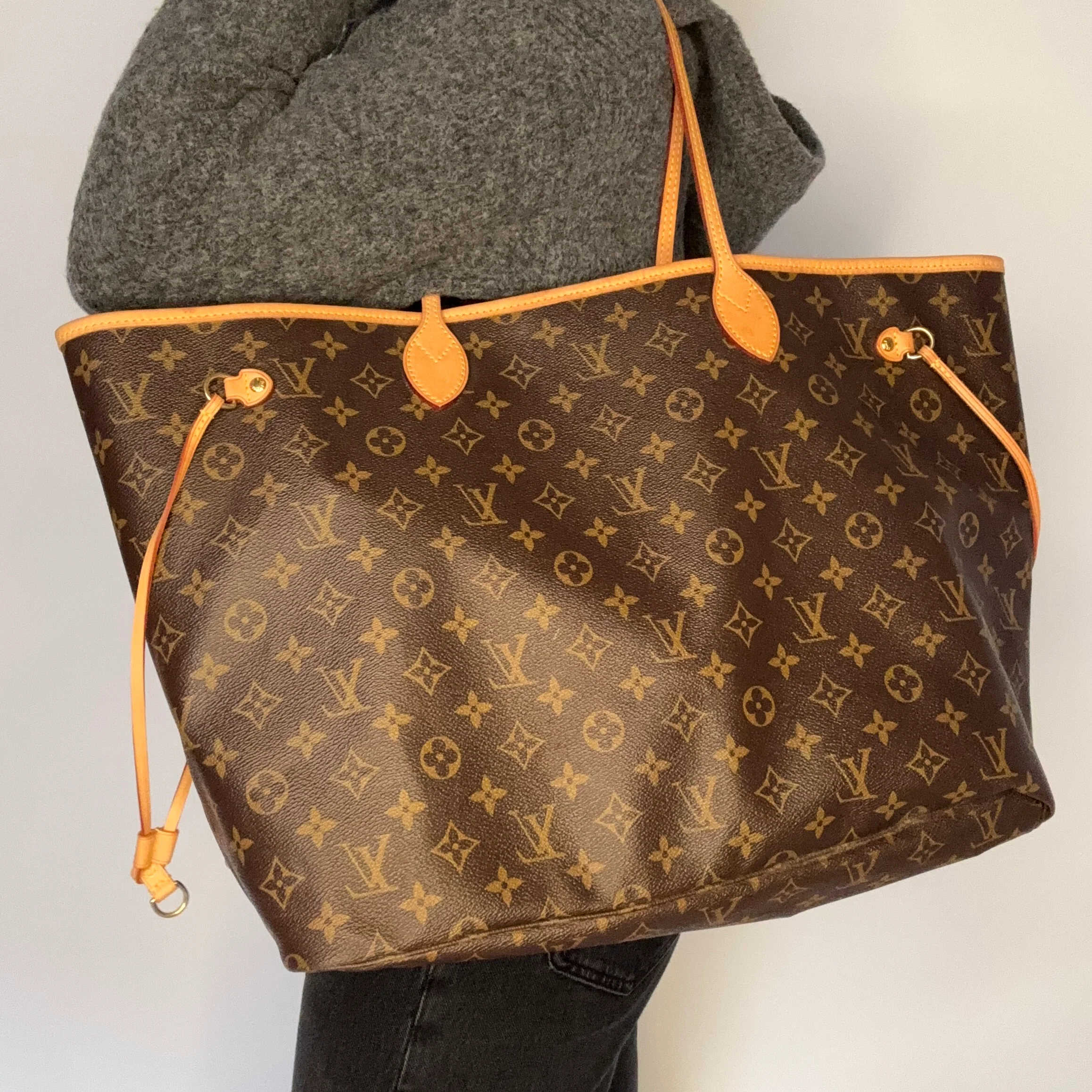 Louis Vuitton Neverfull GM Monogram and Beige SP5017 - 2007 - Image 2