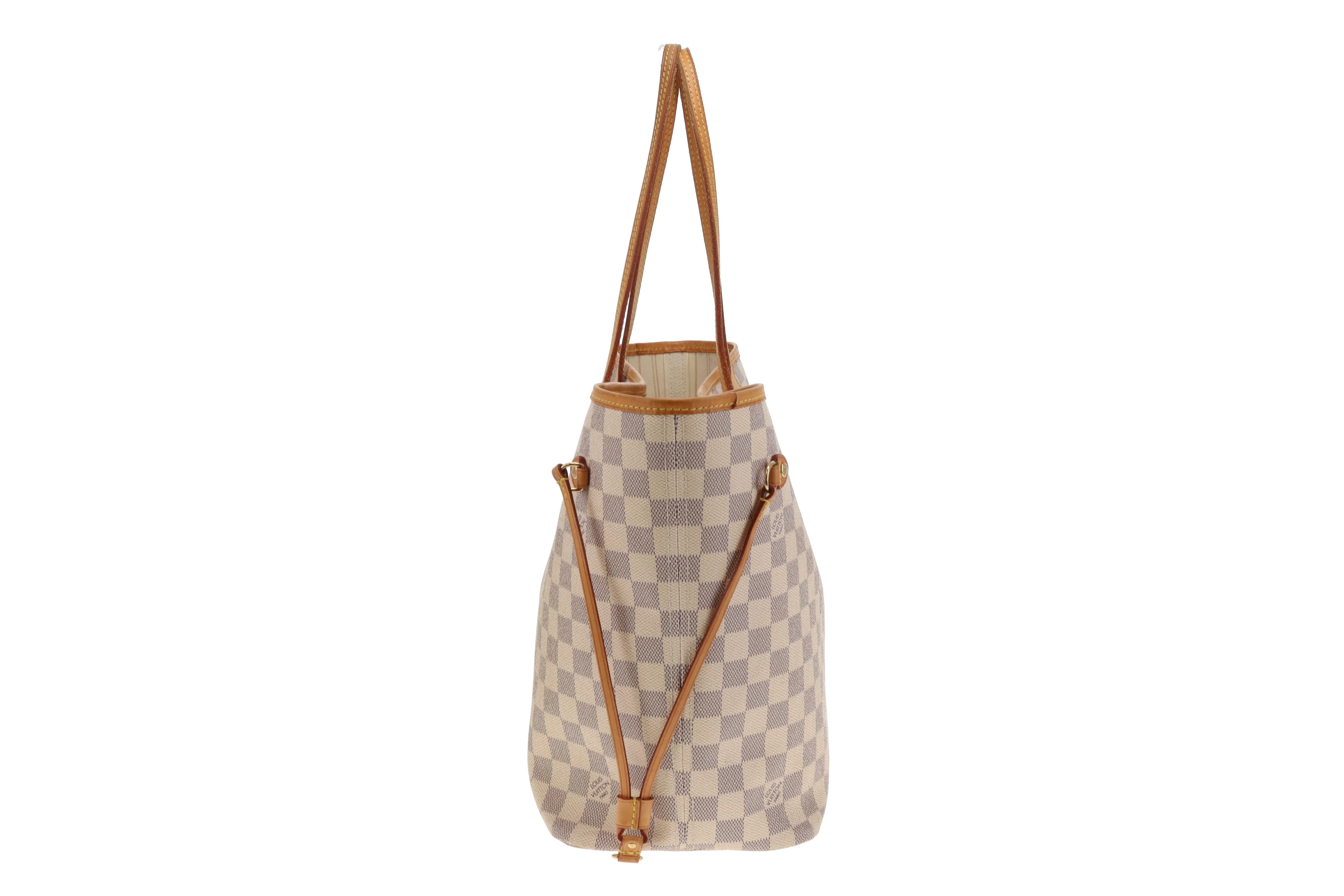 Louis Vuitton Neverfull MM Damier Azur GI2132 (No Pochette) - Image 4