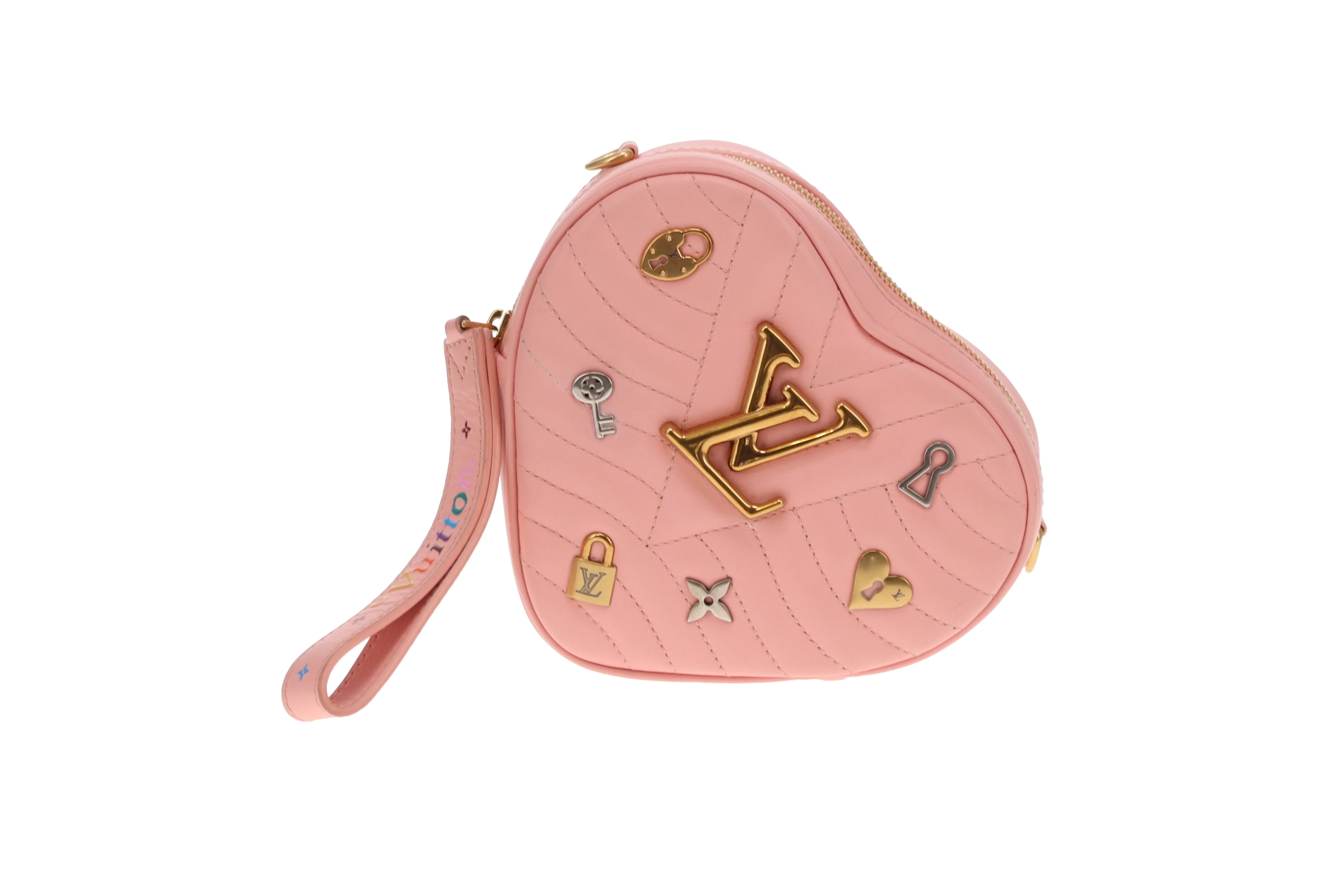 Louis Vuitton New Wave Love Lock Bag Baby Pink NZ0149 - 2019
