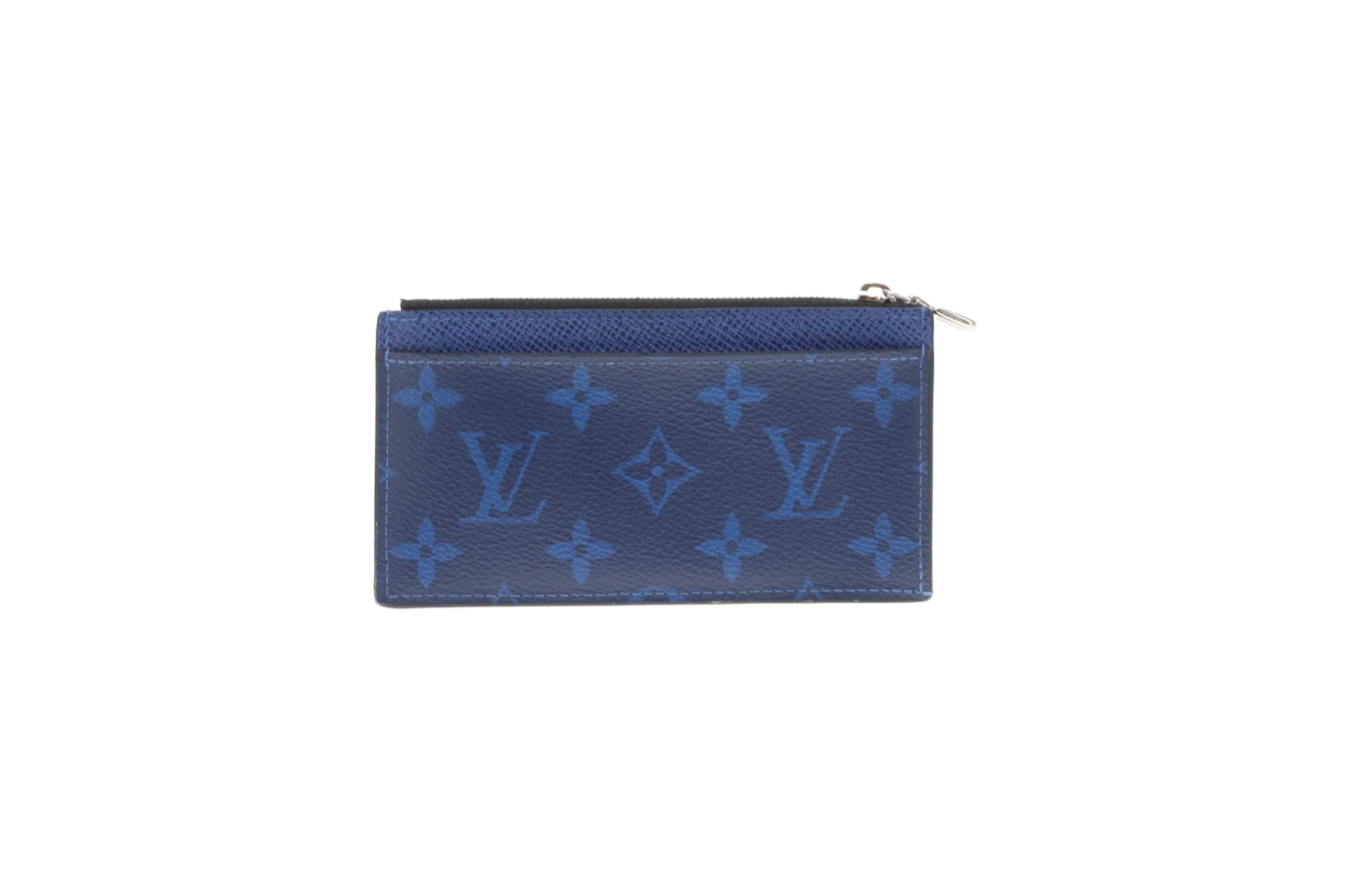Louis Vuitton Pocket Organiser In Cobalt Taigarama Monogram - Image 3