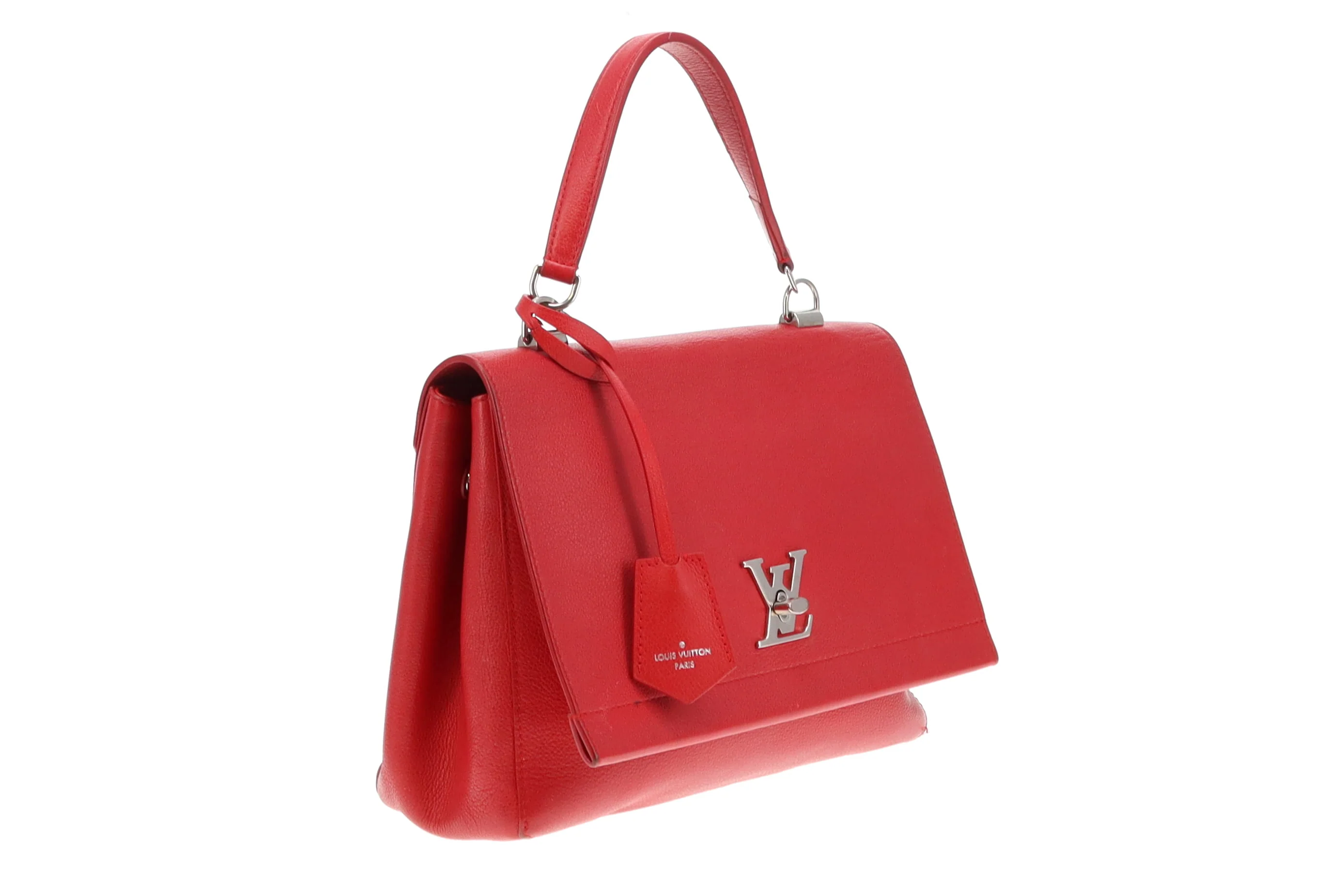 Louis Vuitton Red Leather Lockme II Top Handle FL2116 - 2016 - Image 4