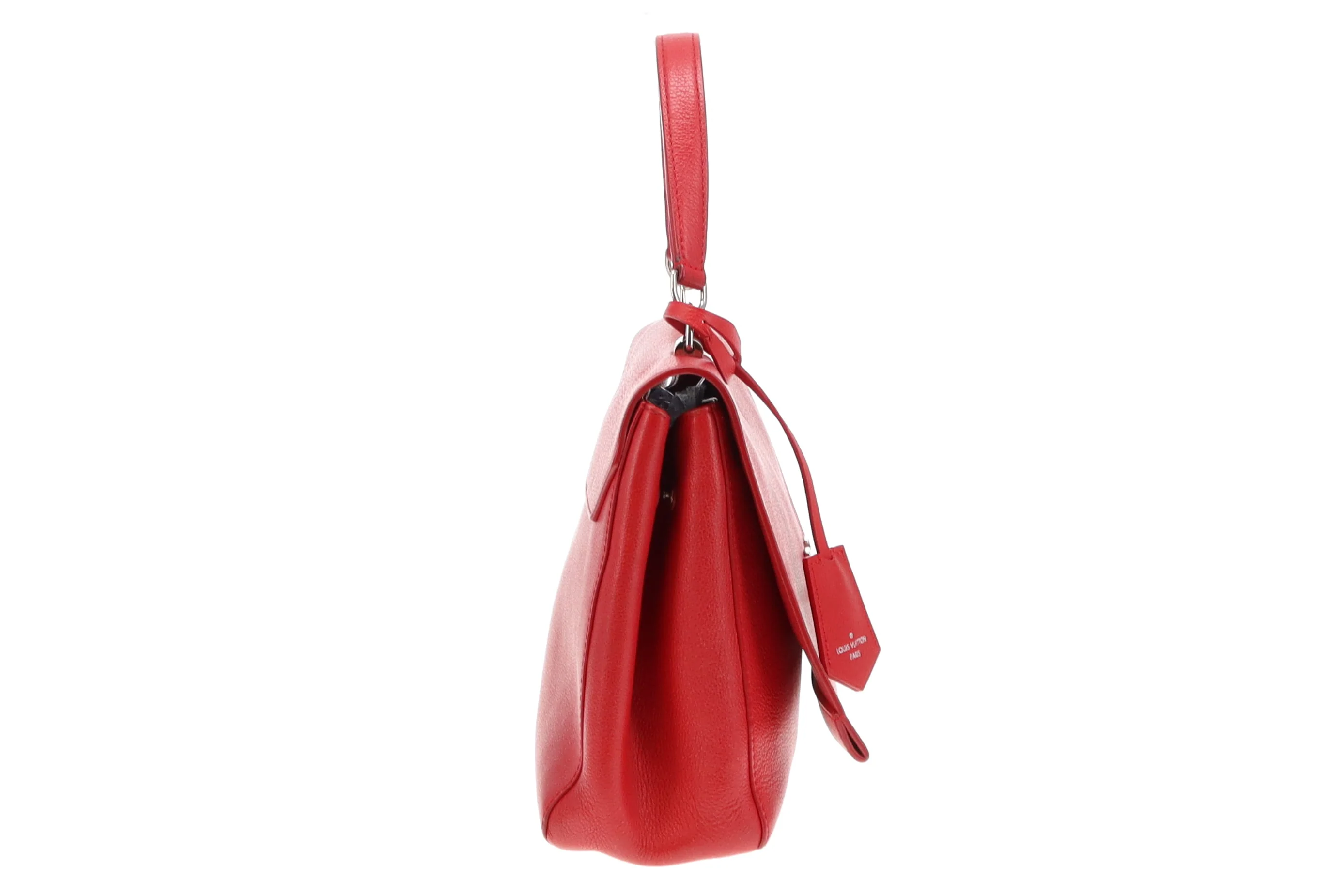 Louis Vuitton Red Leather Lockme II Top Handle FL2116 - 2016 - Image 5