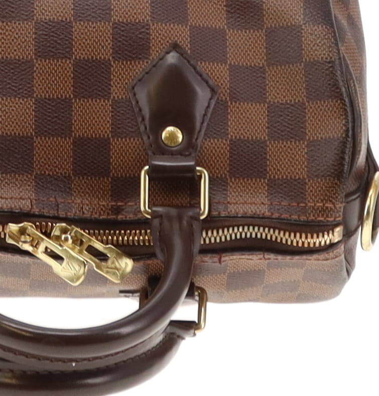 Louis Vuitton Speedy 25 Bandouliere Damier Ebene LA4188 - Image 14