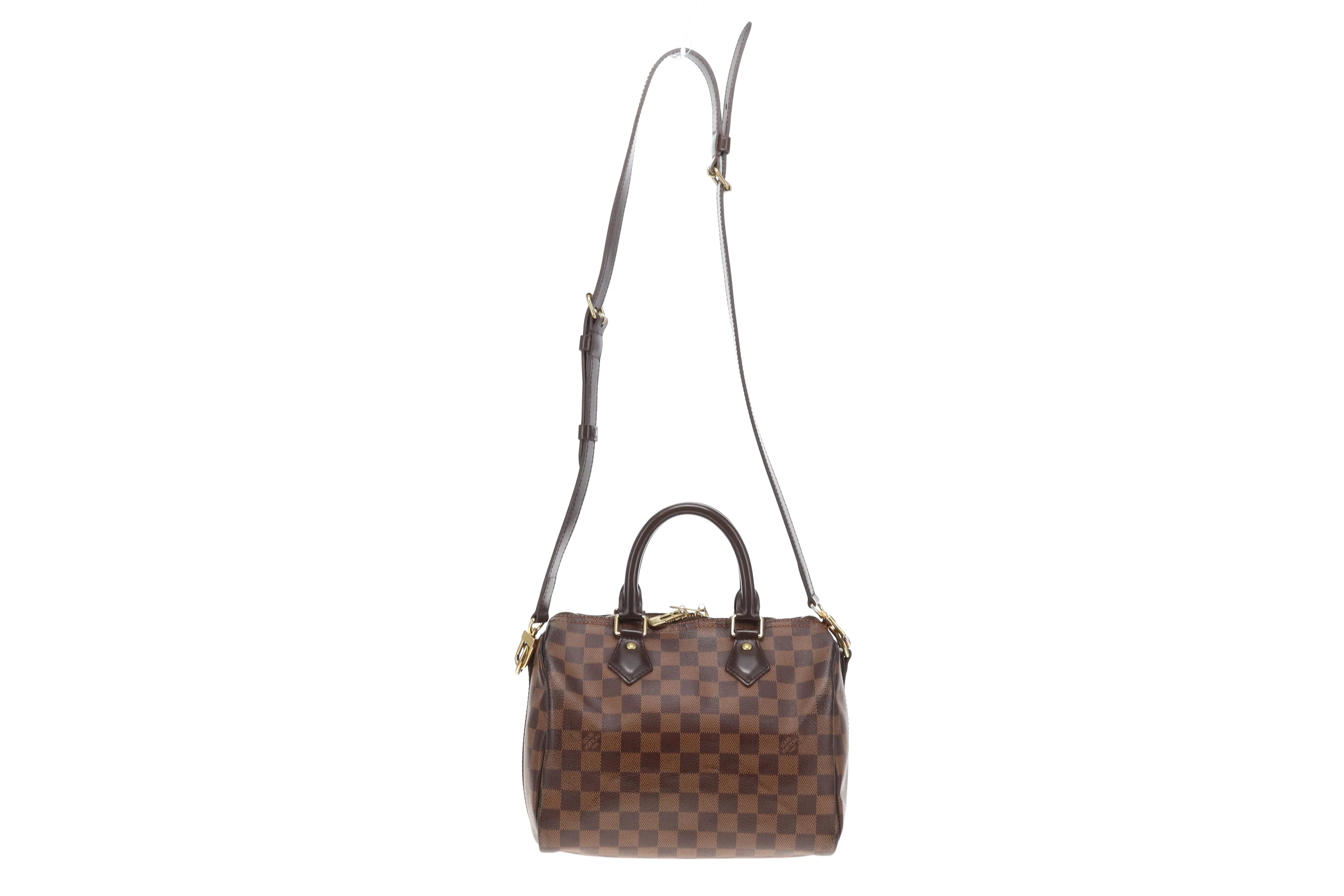 Louis Vuitton Speedy 25 Bandouliere Damier Ebene LA4188 - Image 3