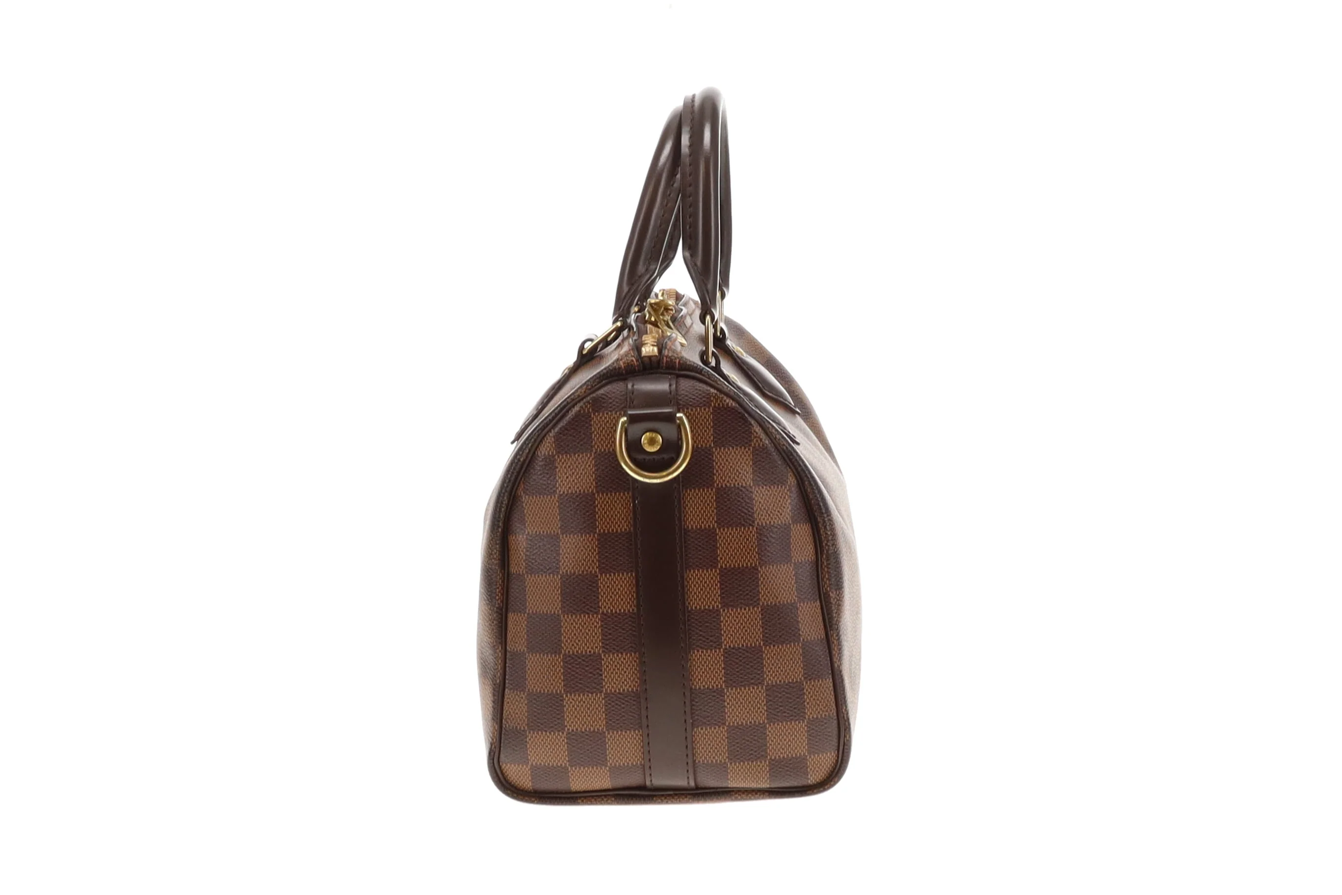 Louis Vuitton Speedy 25 Bandouliere Damier Ebene LA4188 - Image 5