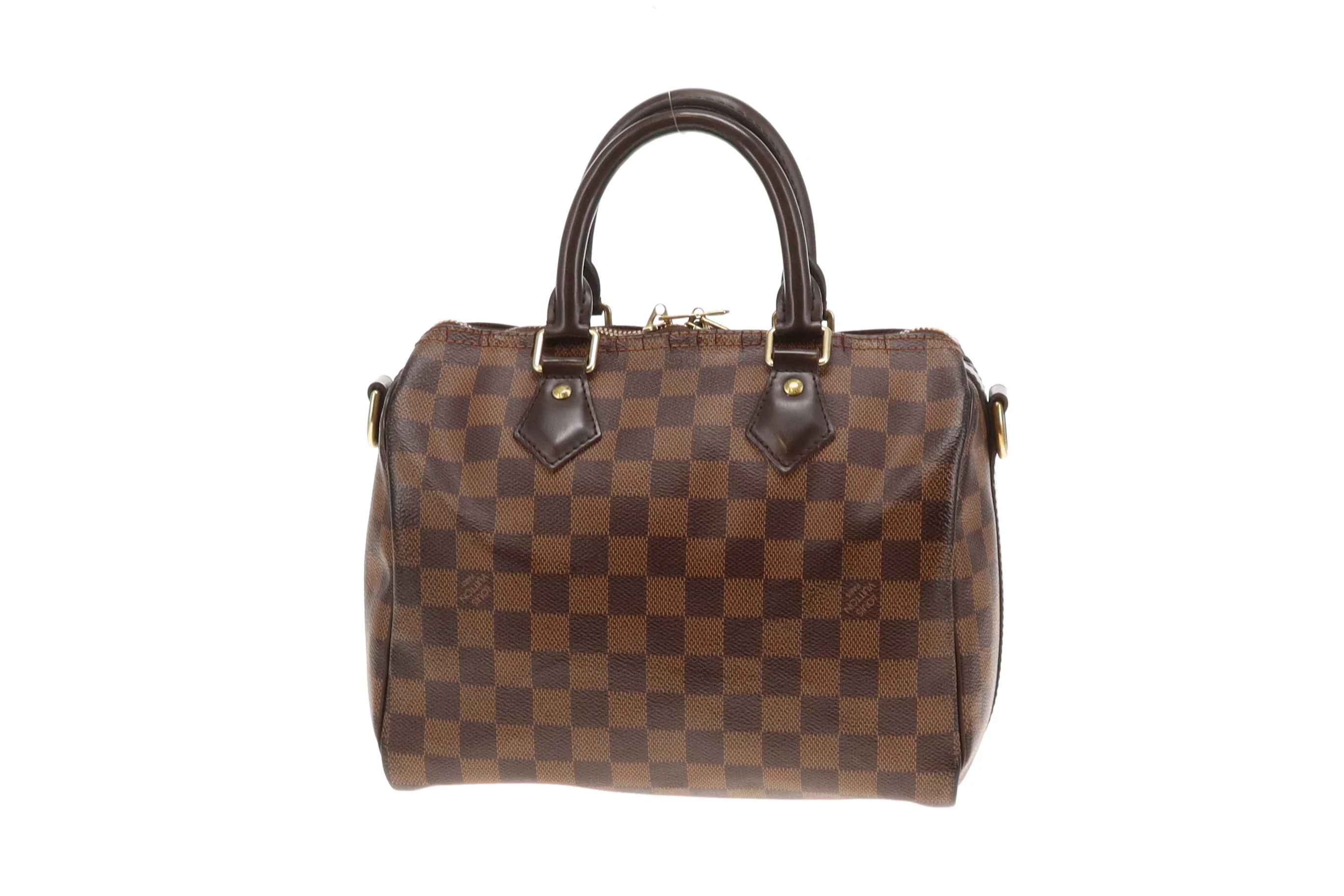 Louis Vuitton Speedy 25 Bandouliere Damier Ebene LA4188 - Image 6