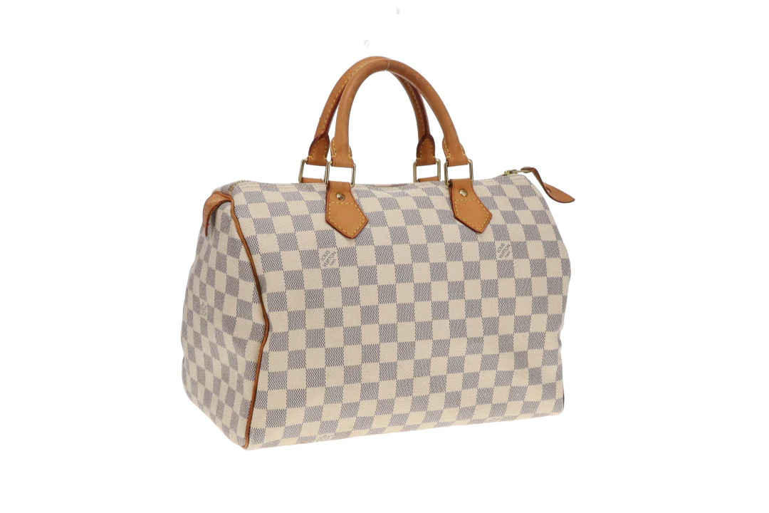Louis Vuitton Speedy 30 Damier Azur DU2008 - 2008 - Image 3
