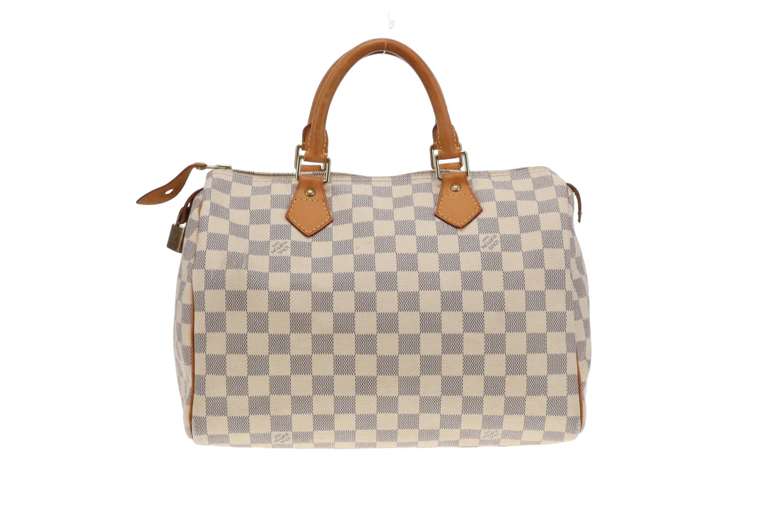 Louis Vuitton Speedy 30 Damier Azur DU2008 - 2008 - Image 5