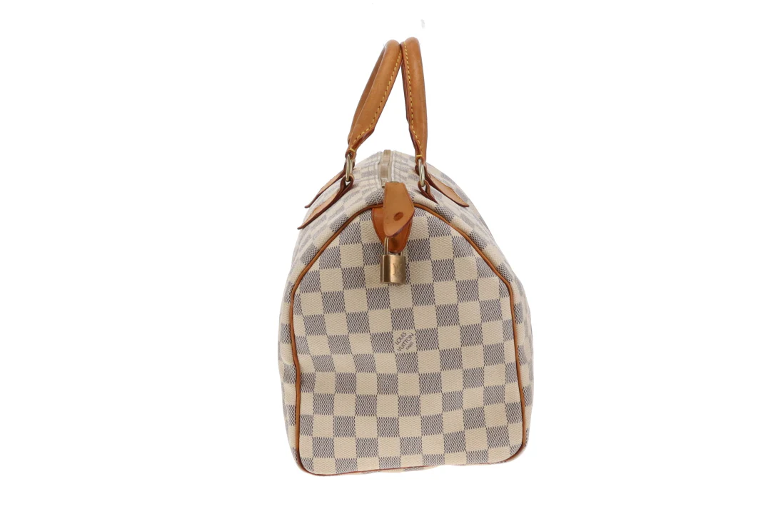 Louis Vuitton Speedy 30 Damier Azur DU2008 - 2008 - Image 6