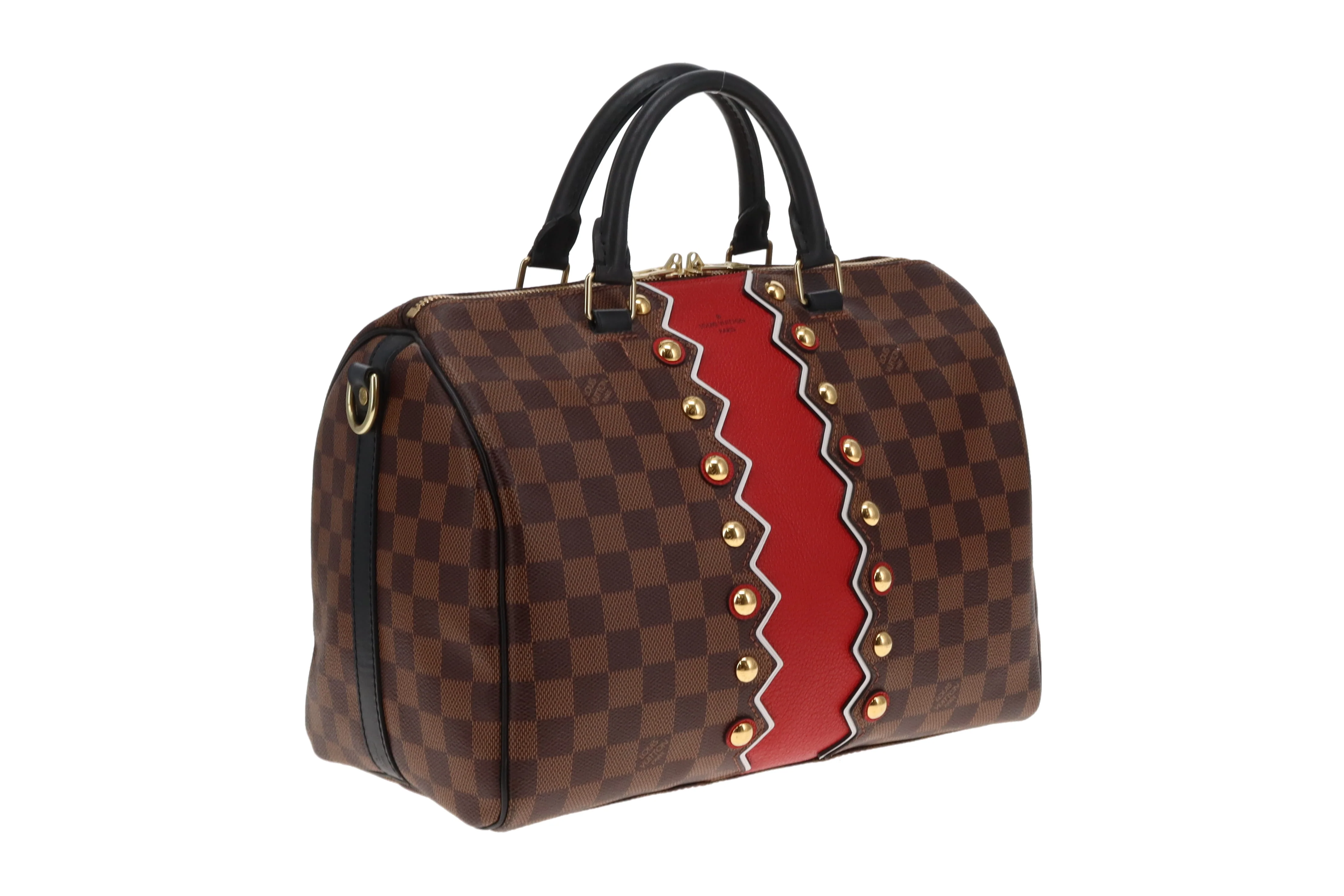 Louis Vuitton Speedy 30 Limited Edition Karakoram Bandouliere AA3168 - Image 4