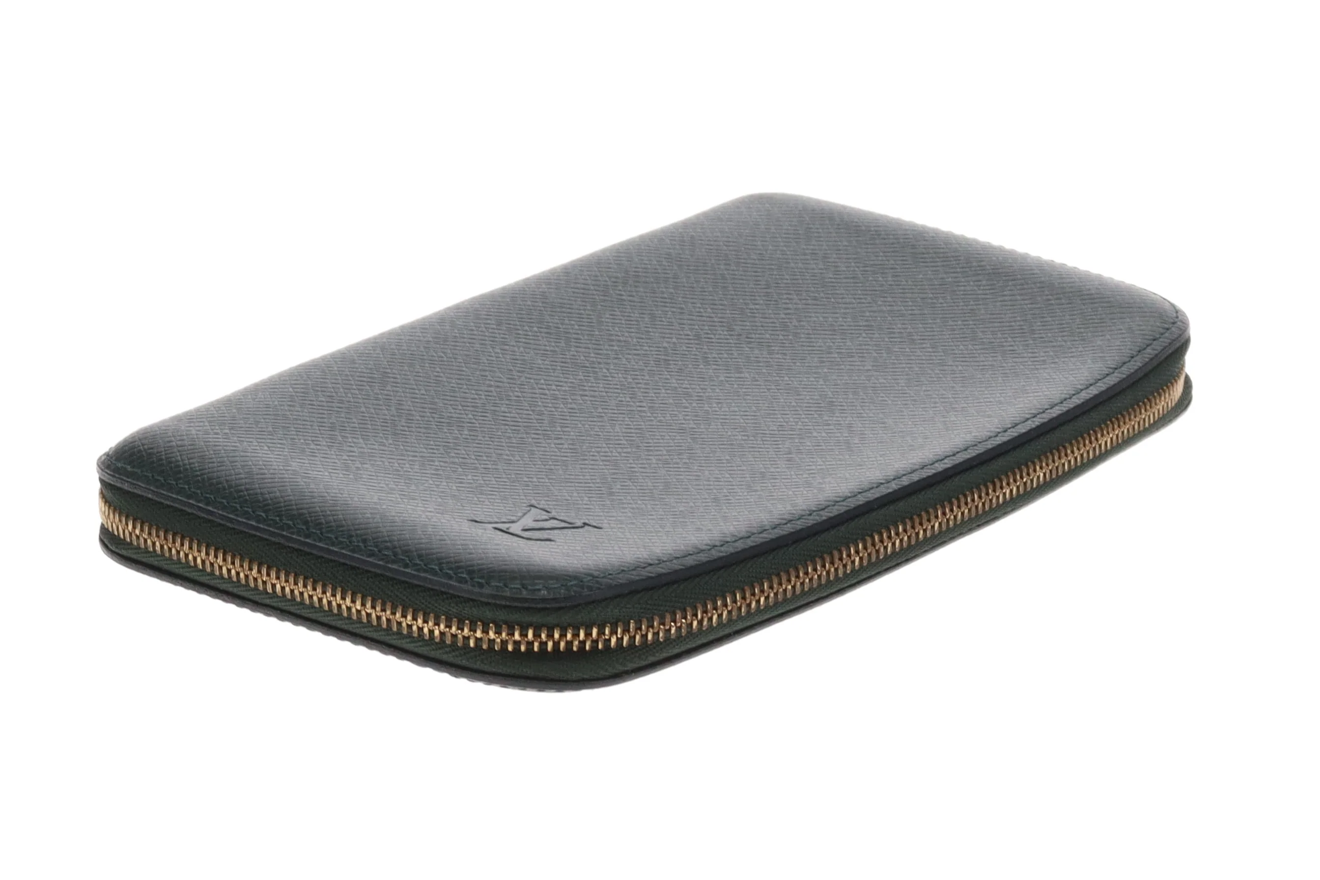 Louis Vuitton Taiga Wallet In Borneo Green - Image 7