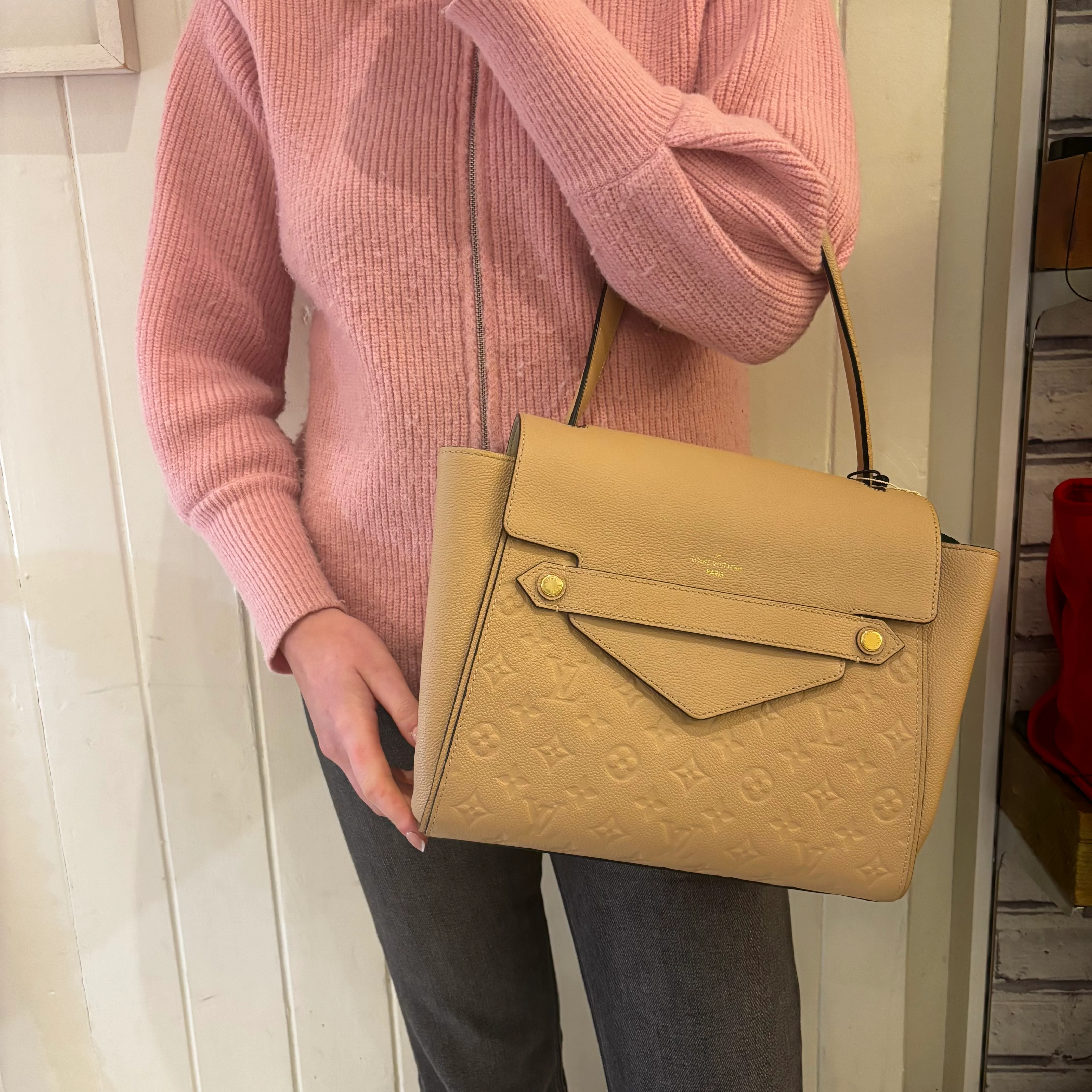 Louis Vuitton Trocadero Empreinte Beige TJ4135 - Image 2