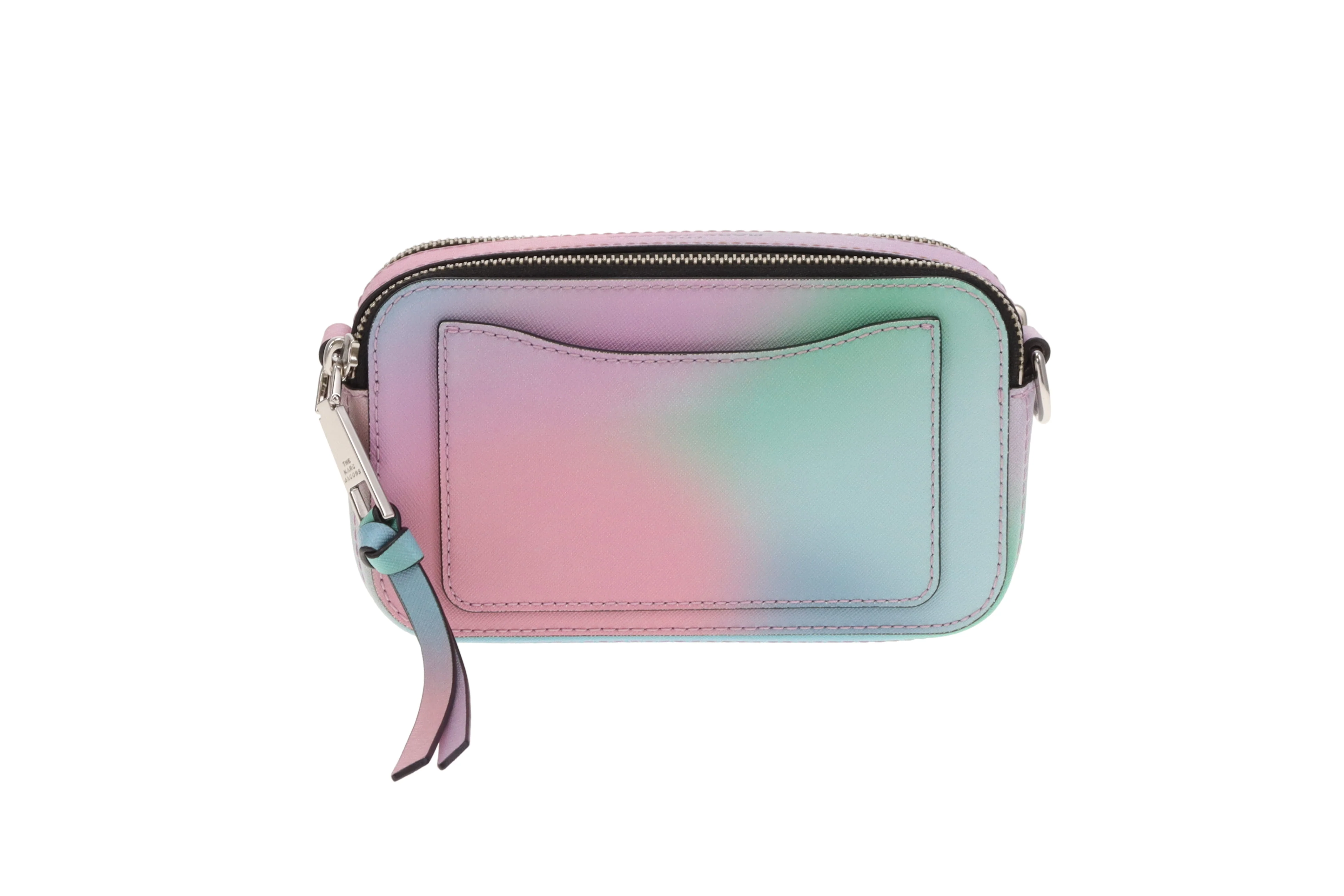 Marc Jacobs Snapshot Bag – Green Airbrush Leather with Multi-Tone Hardware - Image 7