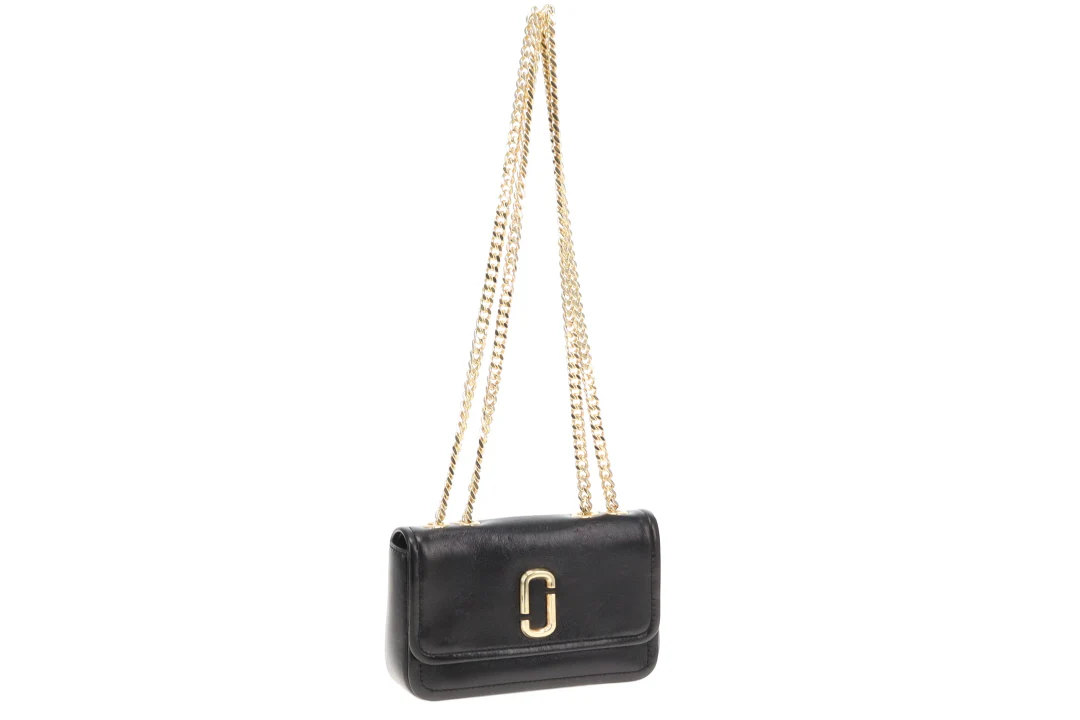 Marc Jacobs The Glam Shot Mini Bag Black GHW - Image 4