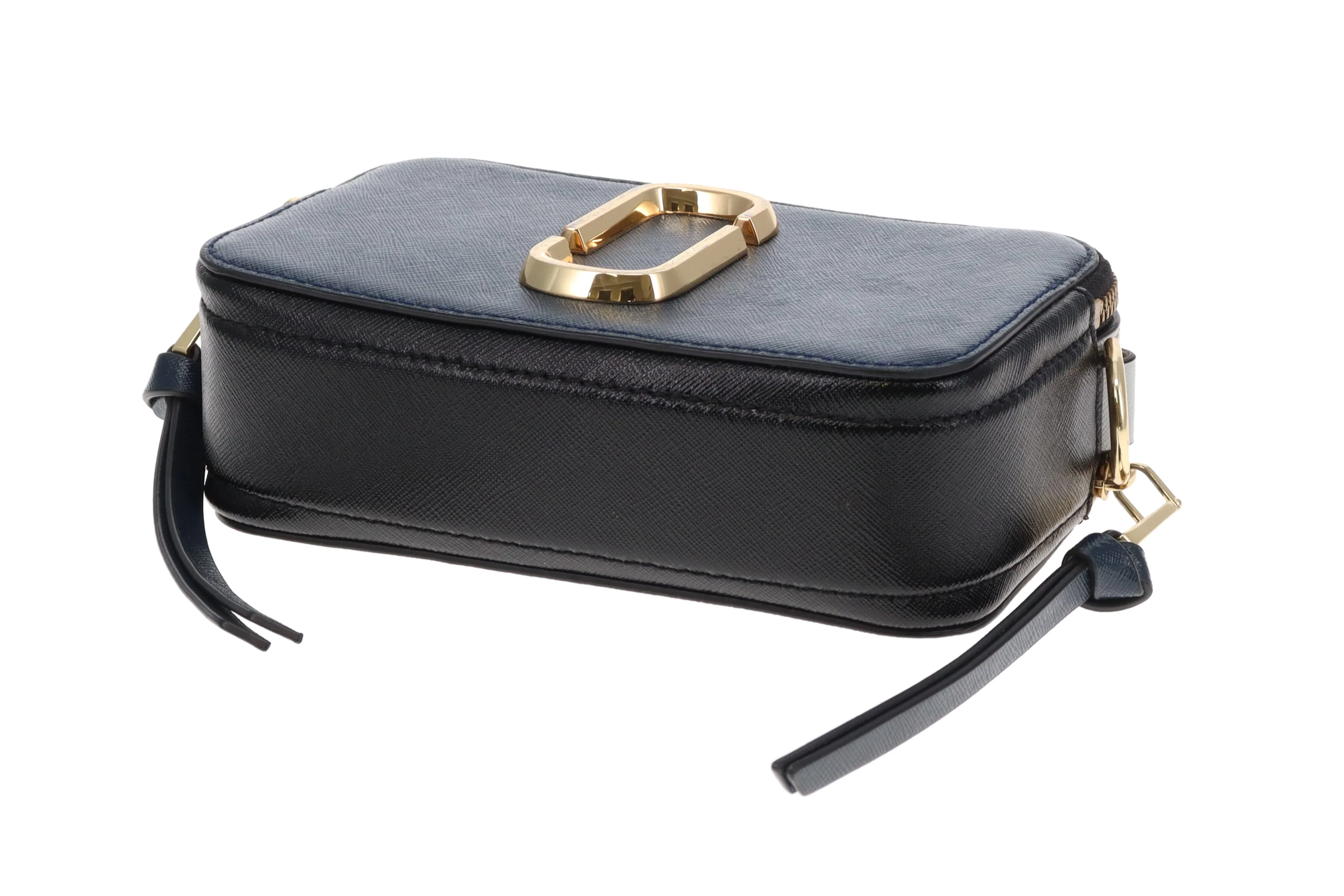 Marc Jacobs The Snapshot Crossbody Bag Navy & Black - Image 11