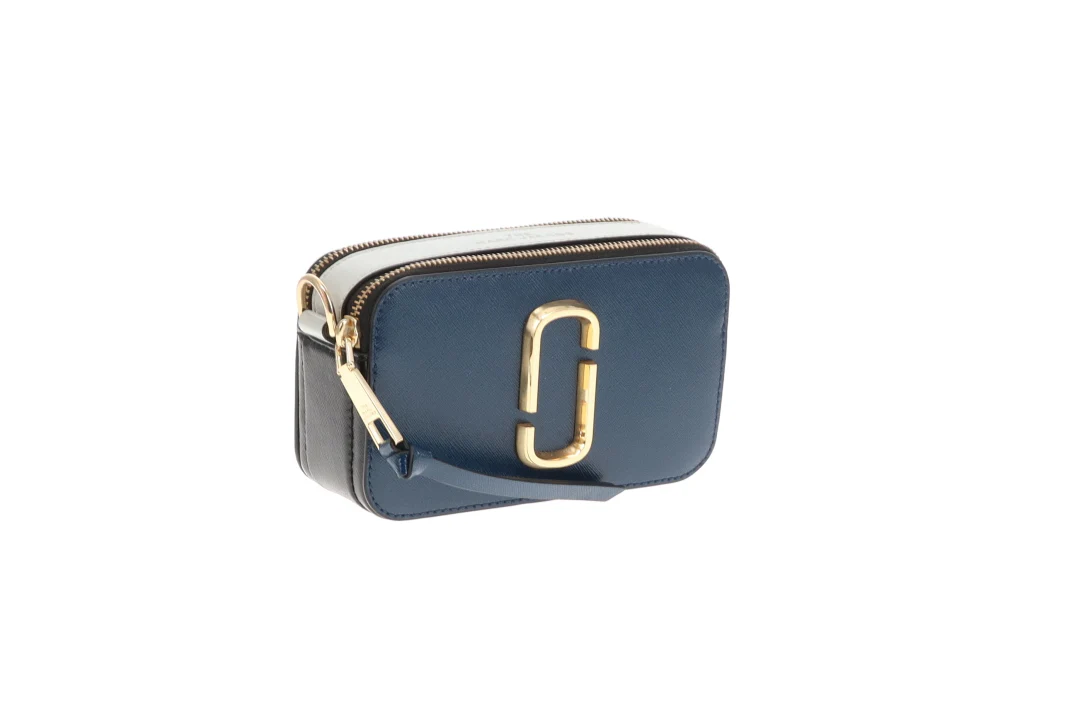 Marc Jacobs The Snapshot New Blue Sea With Logo Strap - Image 5