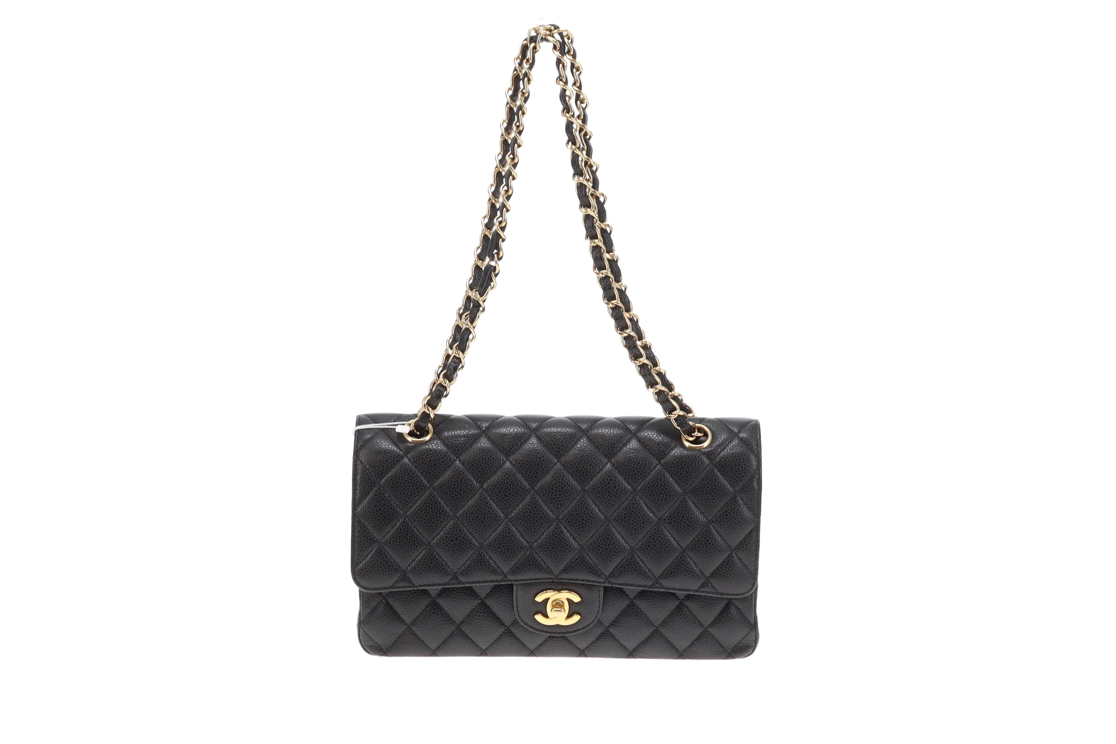Chanel Classic Double Flap Medium Black Caviar GHW 2009/10 - Image 5