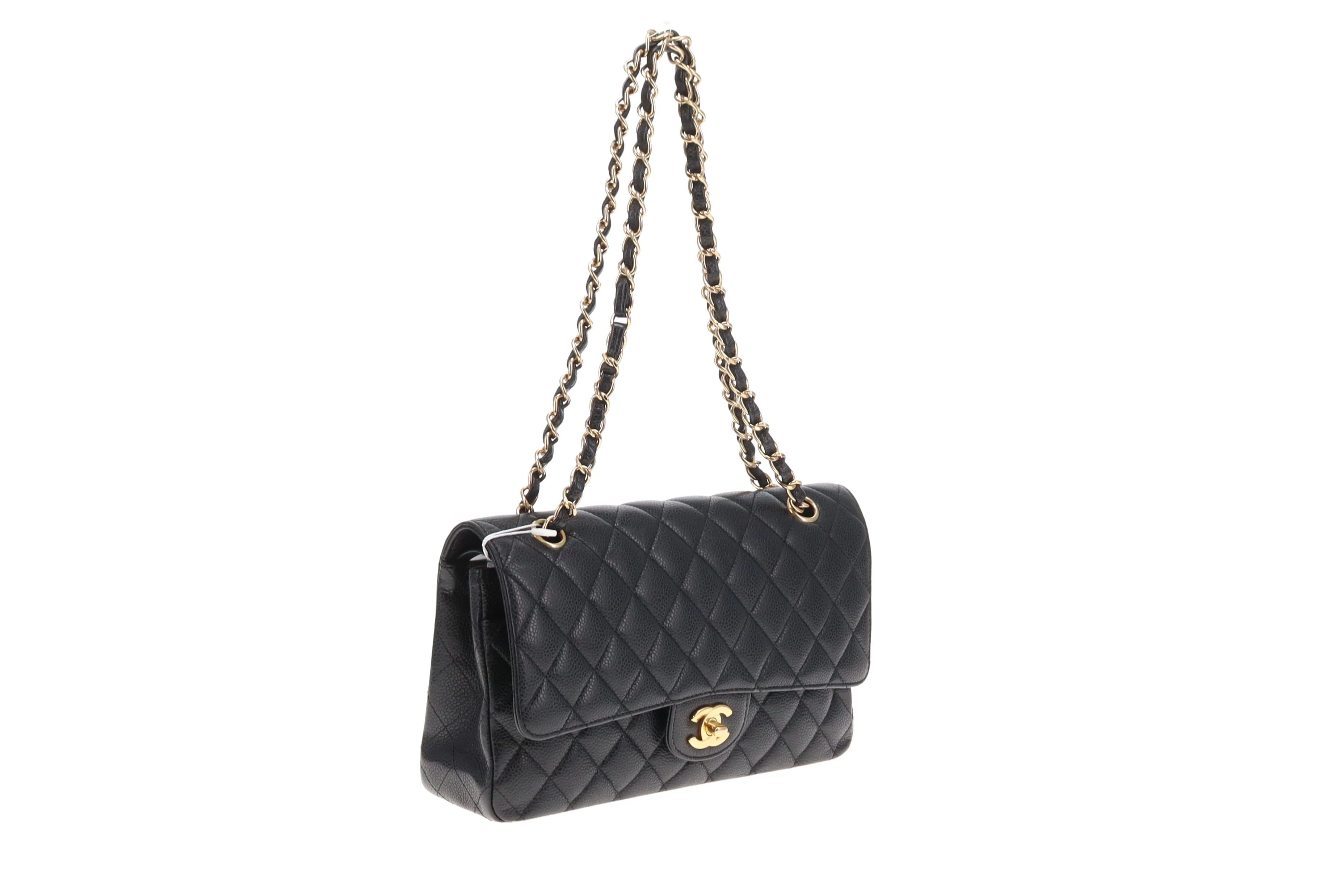 Chanel Classic Double Flap Medium Black Caviar GHW 2009/10 - Image 7