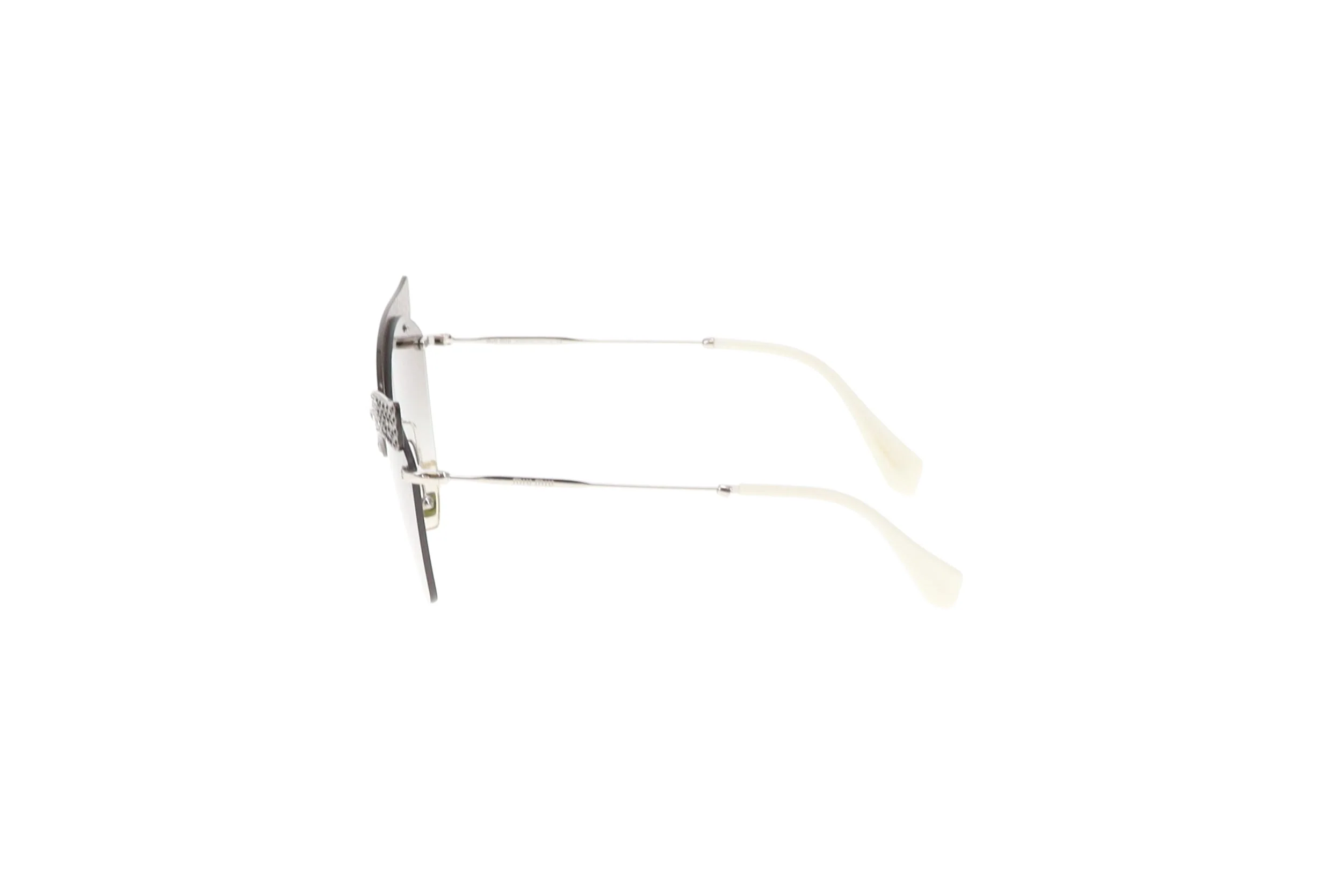 Miu Miu Cat Eye With Diamante Sunglasses SMU56T - Image 7