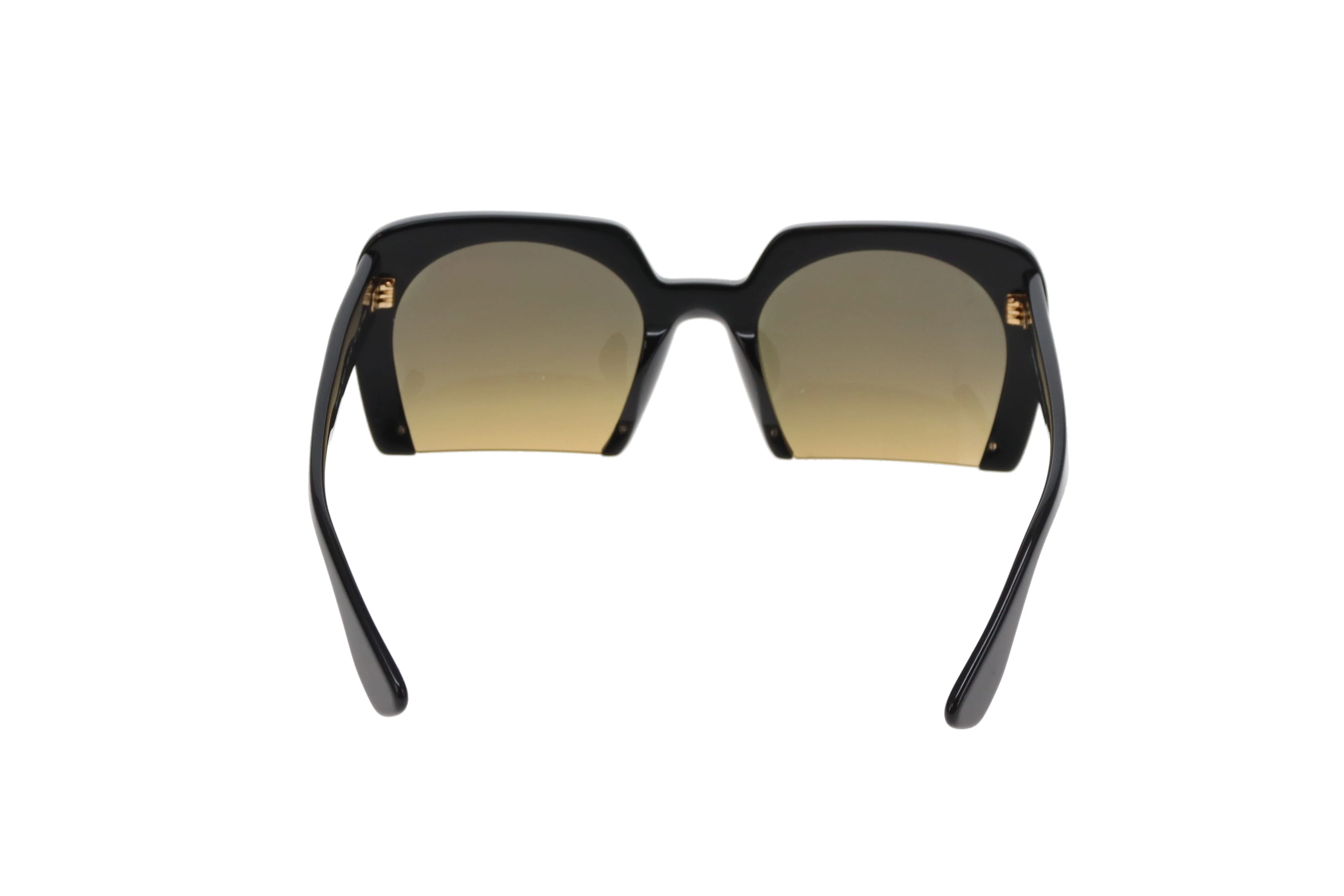Miu Miu Sunglasses SMU11O Half Rim Black - Image 6