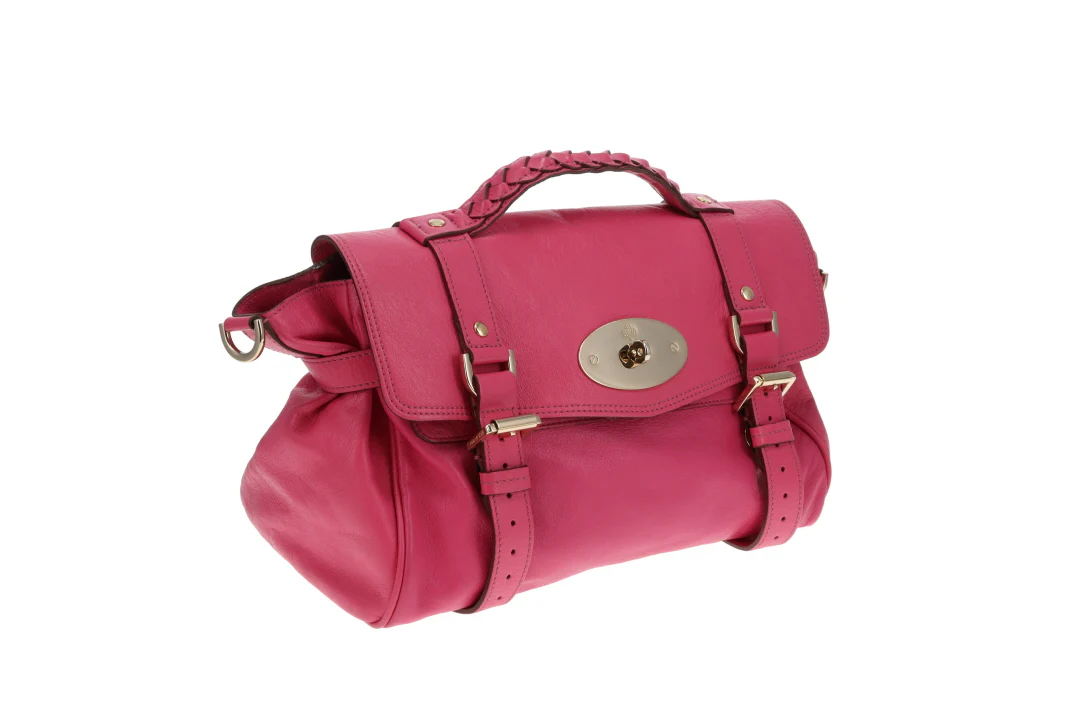Mulberry Alexa Pink In Soft Buffalo Leather Regular - Image 3