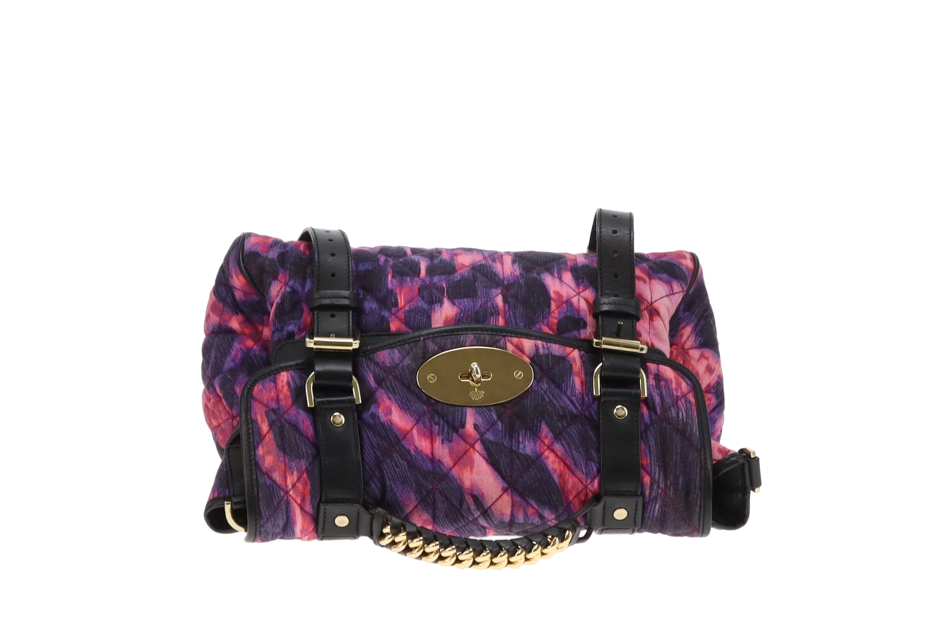 Mulberry Alexa Regular Denim Loopy Leopard - Image 12