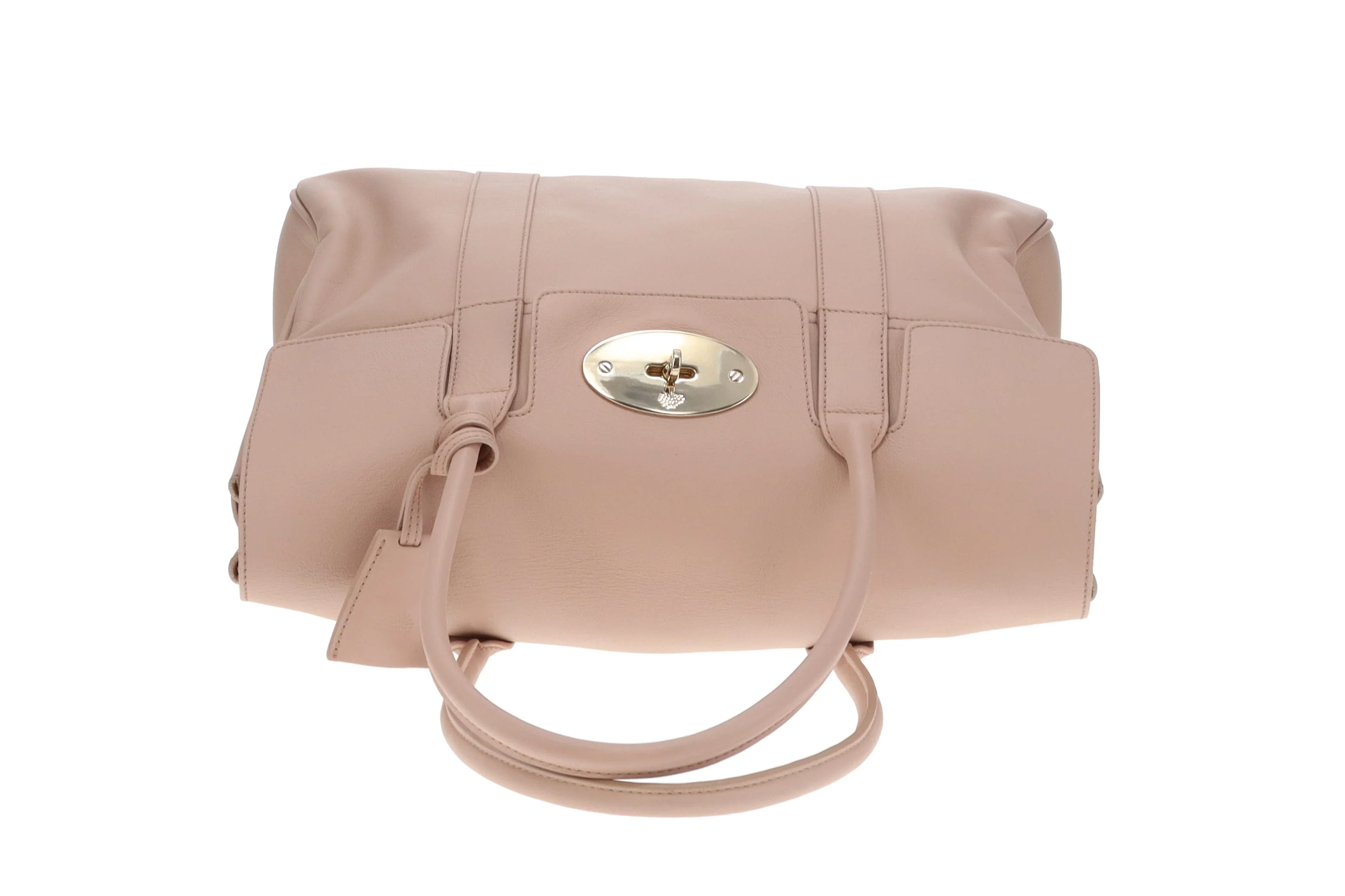 Mulberry Bayswater Light Beige Silky Calf - Image 7