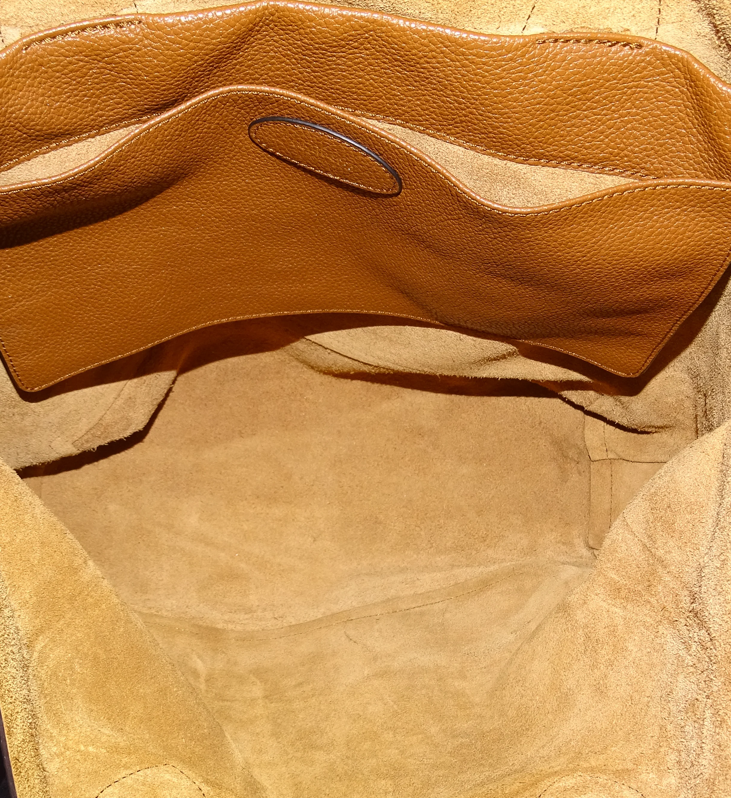 Mulberry Blossom Tote In Oak Leather - Image 10
