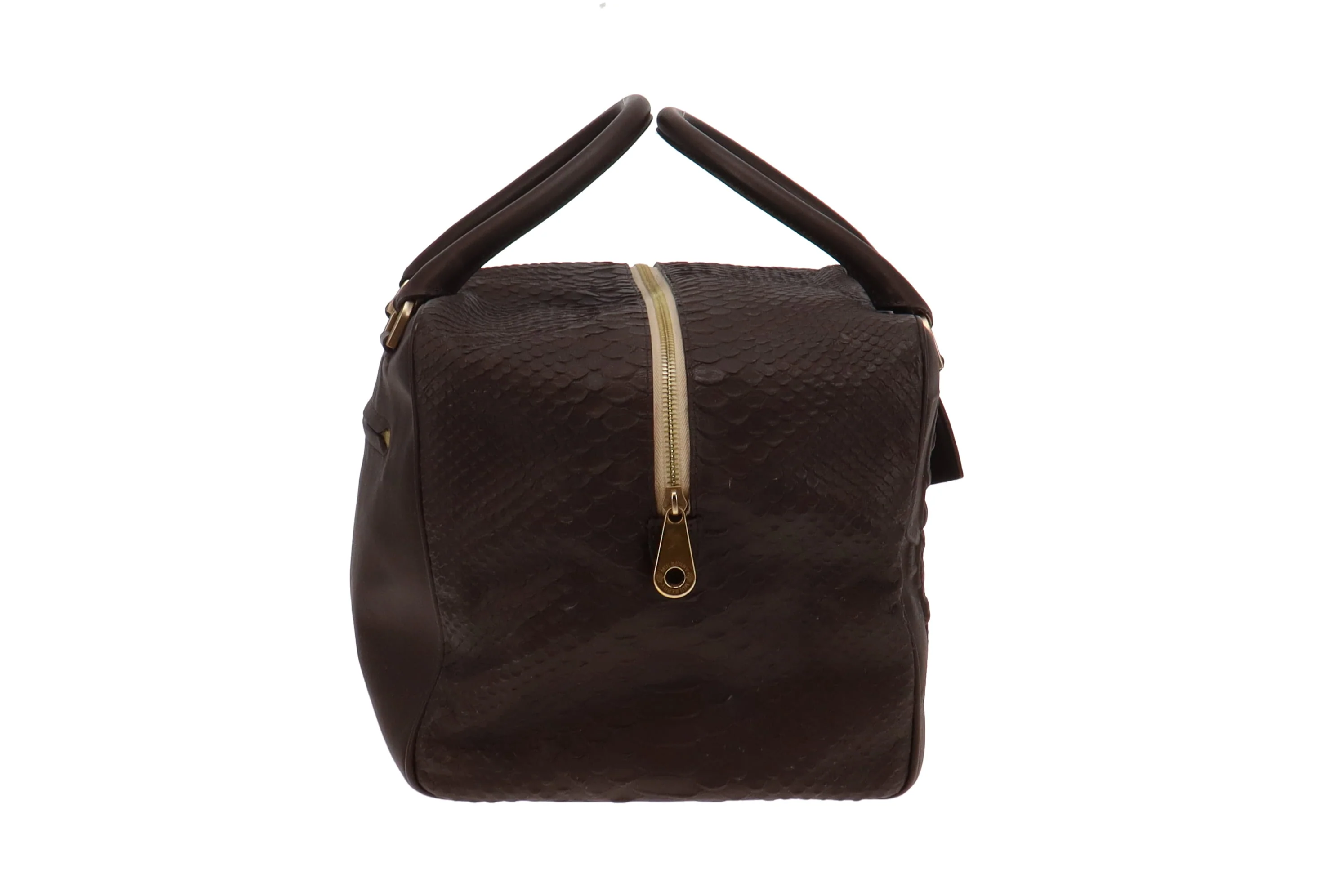 Mulberry Chocolate Brown Leather Maisie Clipper Bag - Image 4