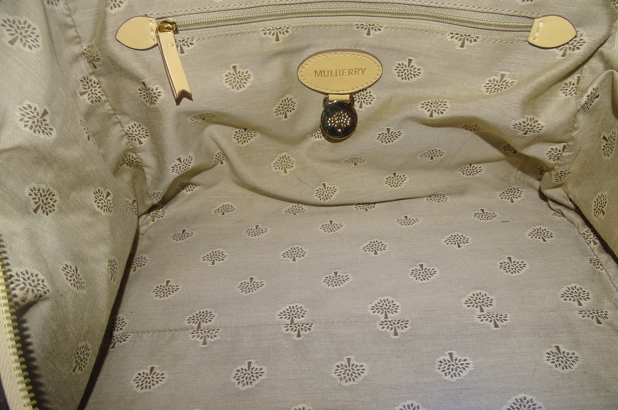 Mulberry Chocolate Brown Leather Maisie Clipper Bag - Image 9
