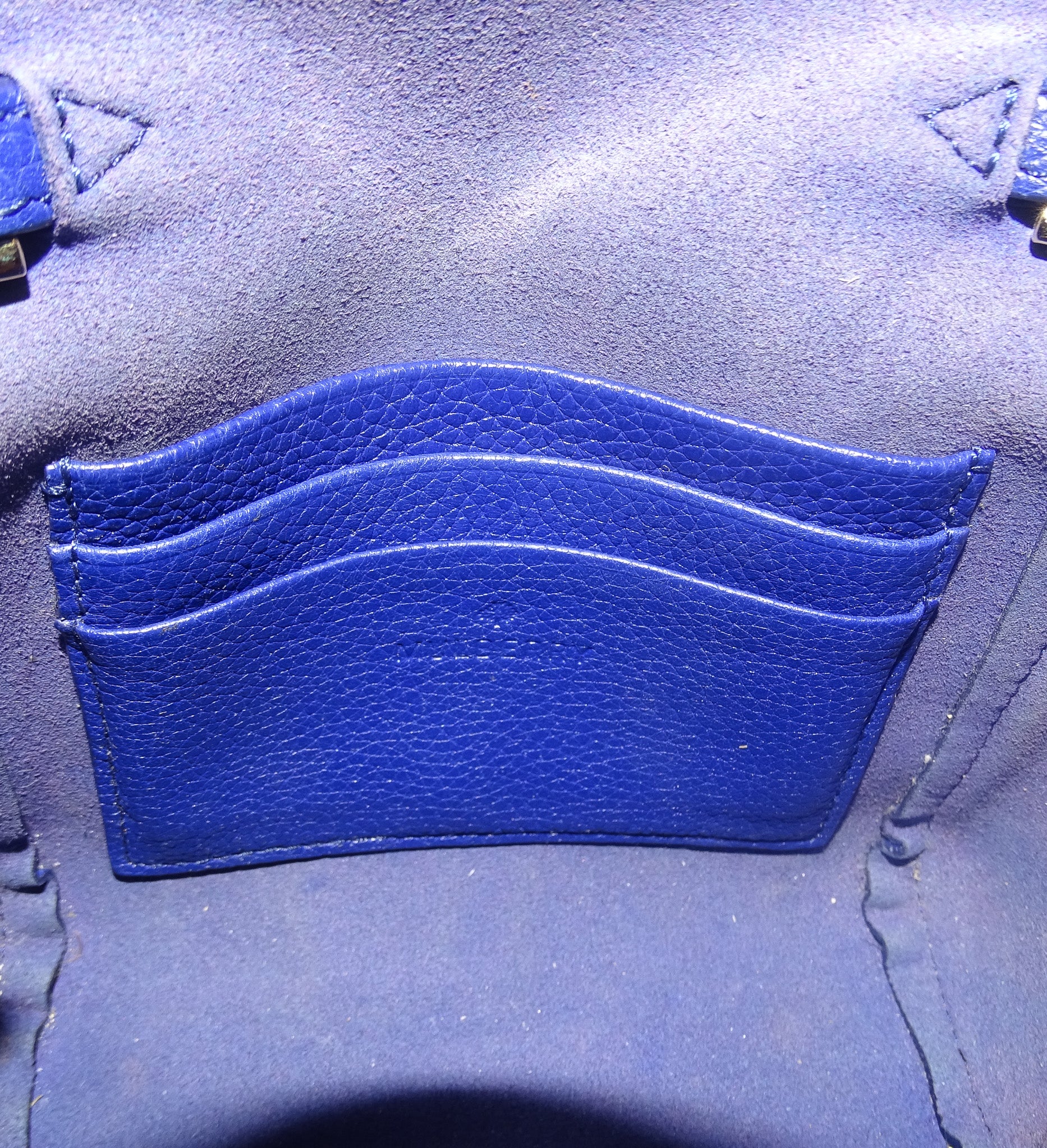 Mulberry Lily Indigo Blue Leather Mini - Image 12