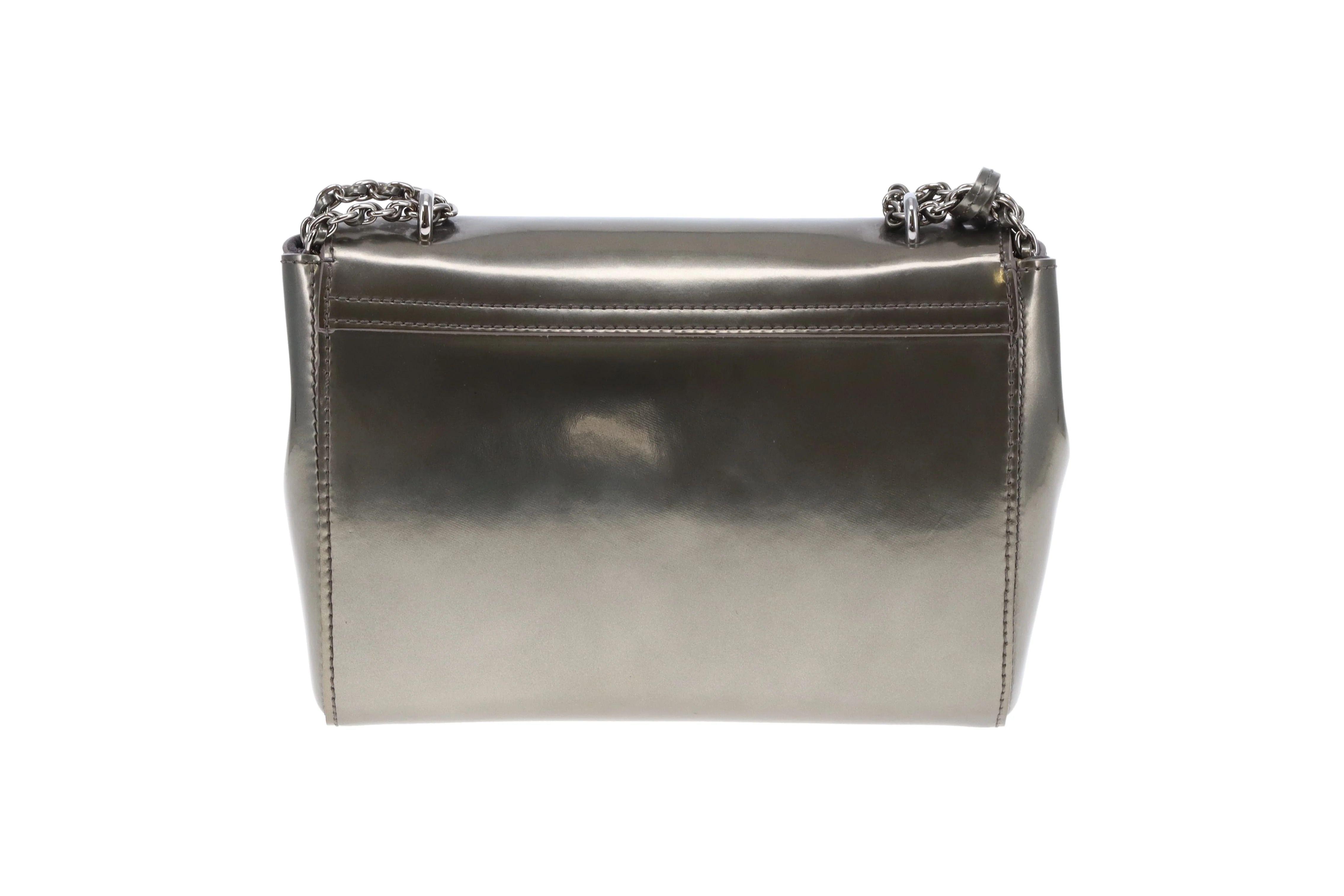 Mulberry Lily Regular Olive Metallic Patent SHW - Image 7
