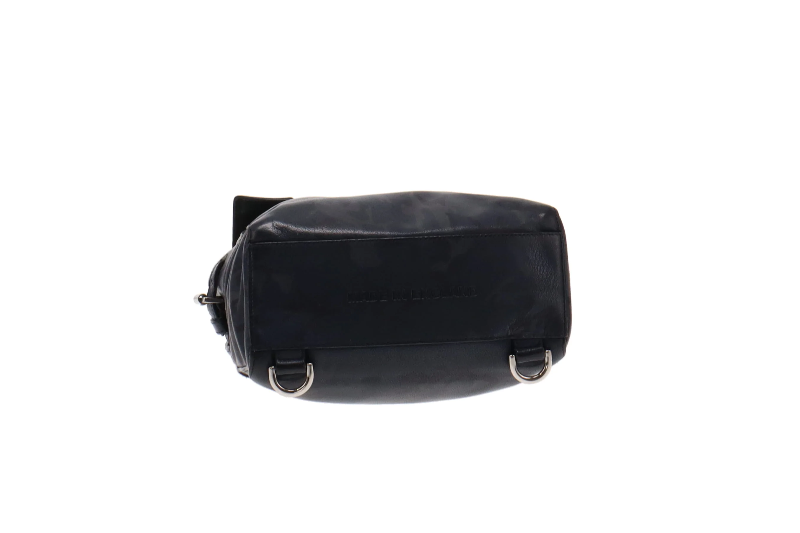 Mulberry Navy Camoflauge Leather Cara Delevigne Backpack - Image 8