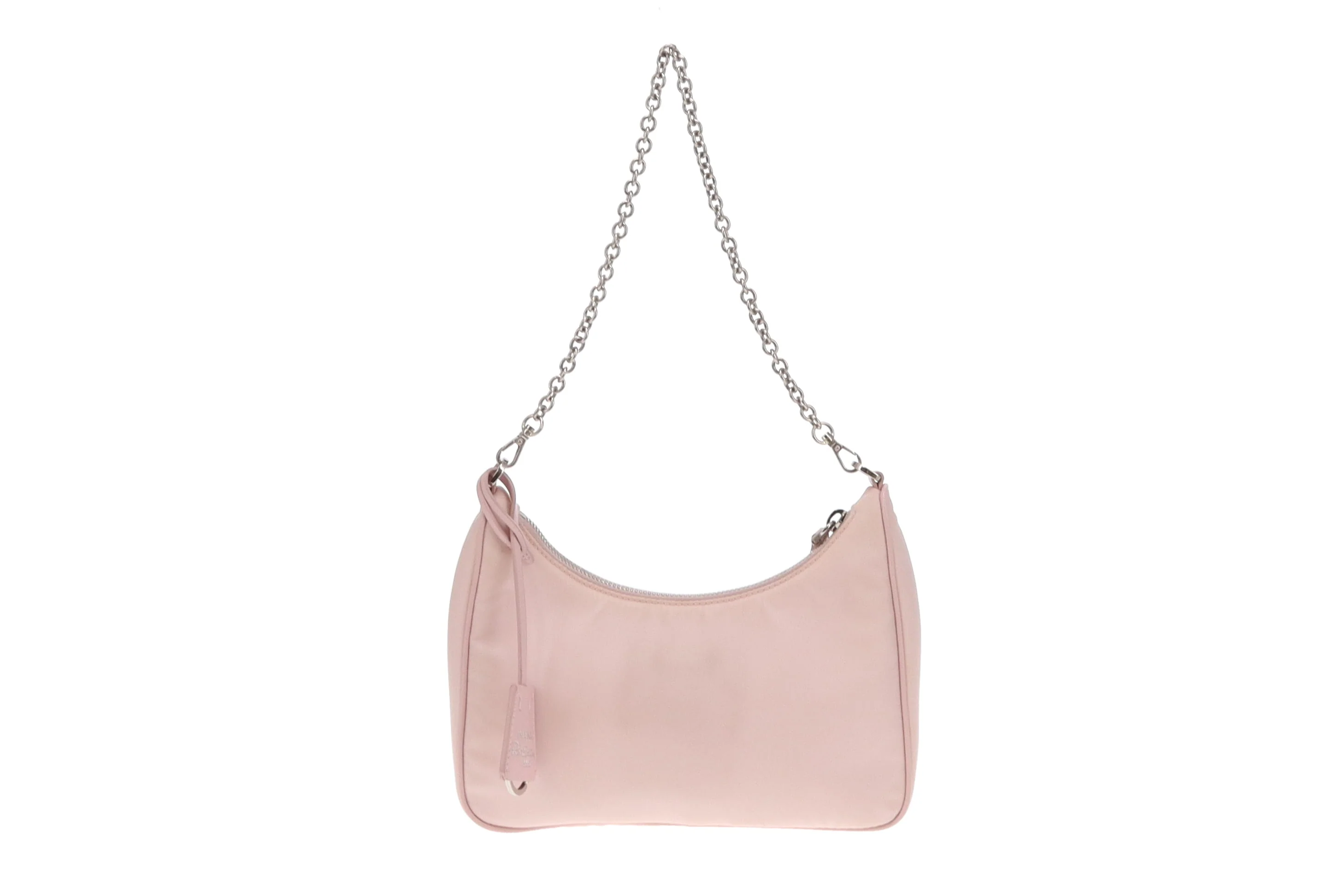 Prada Re-Edition Alabaster Pink 2005 Re-Nylon Bag - Image 7