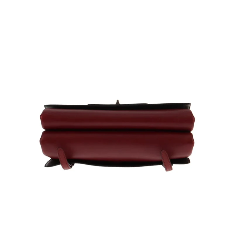 Prada Cerise Vitello Soft Leather Chain Flap Bag - Image 7