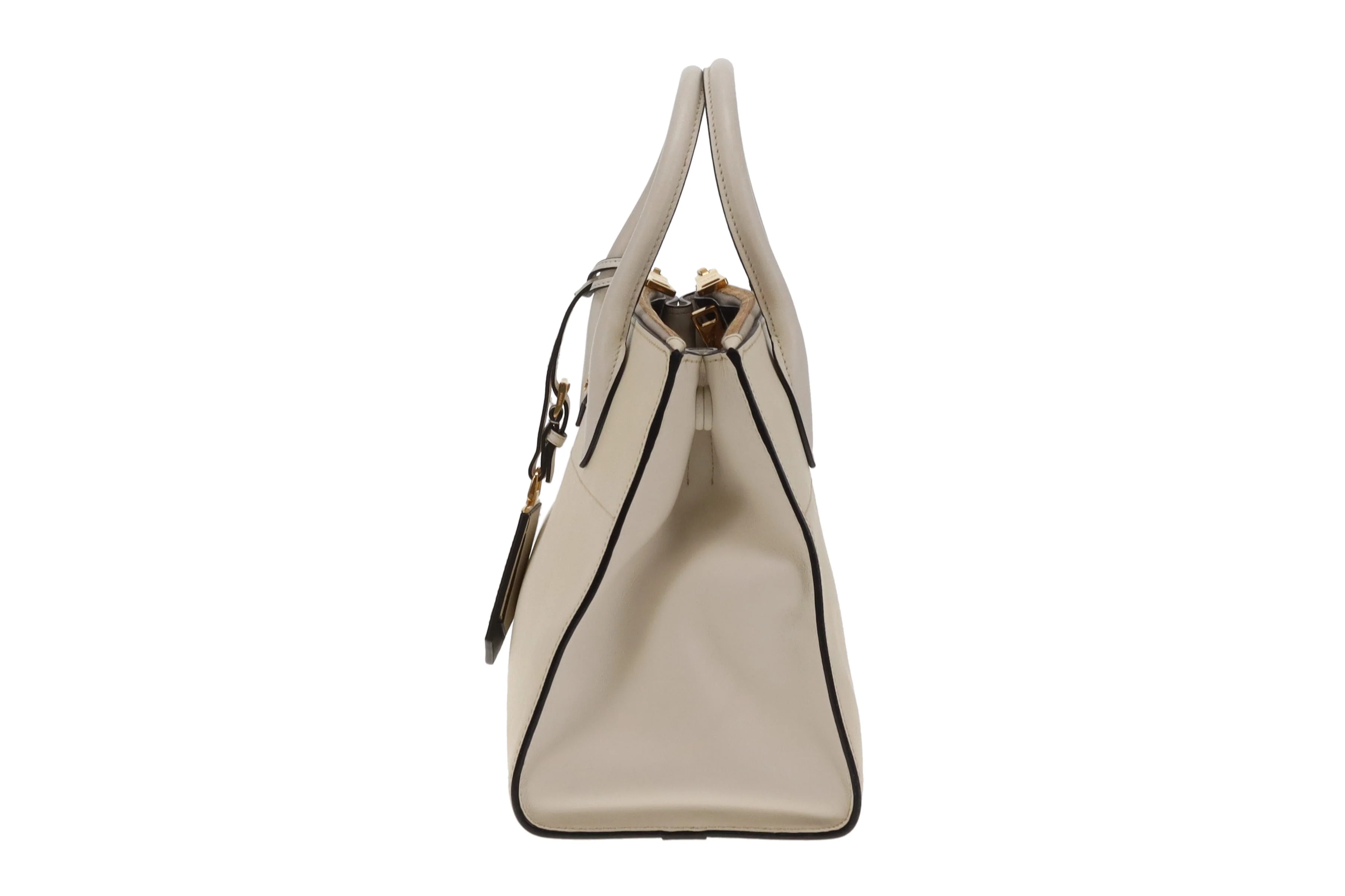 Prada Paradigme City Calfskin Greche  Tote - Image 8