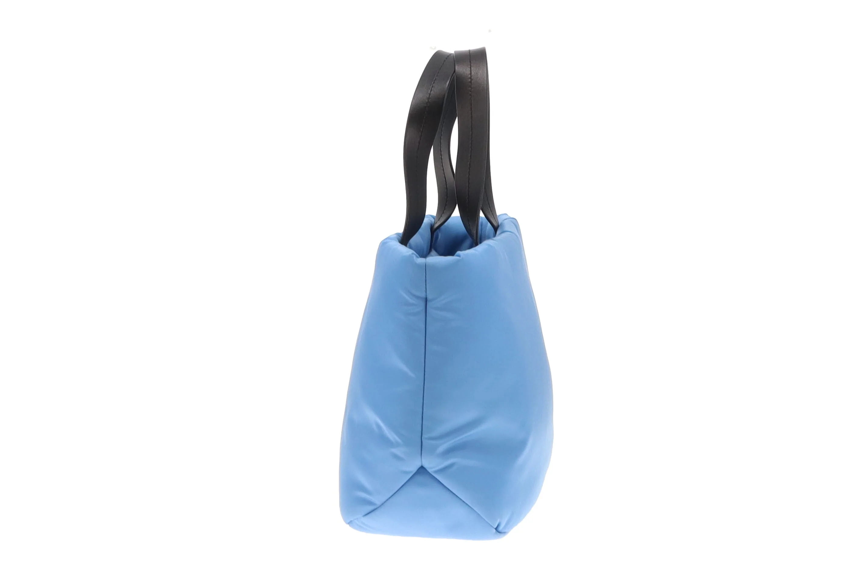Prada Puffer Tote Small Blue Nylon - Image 10