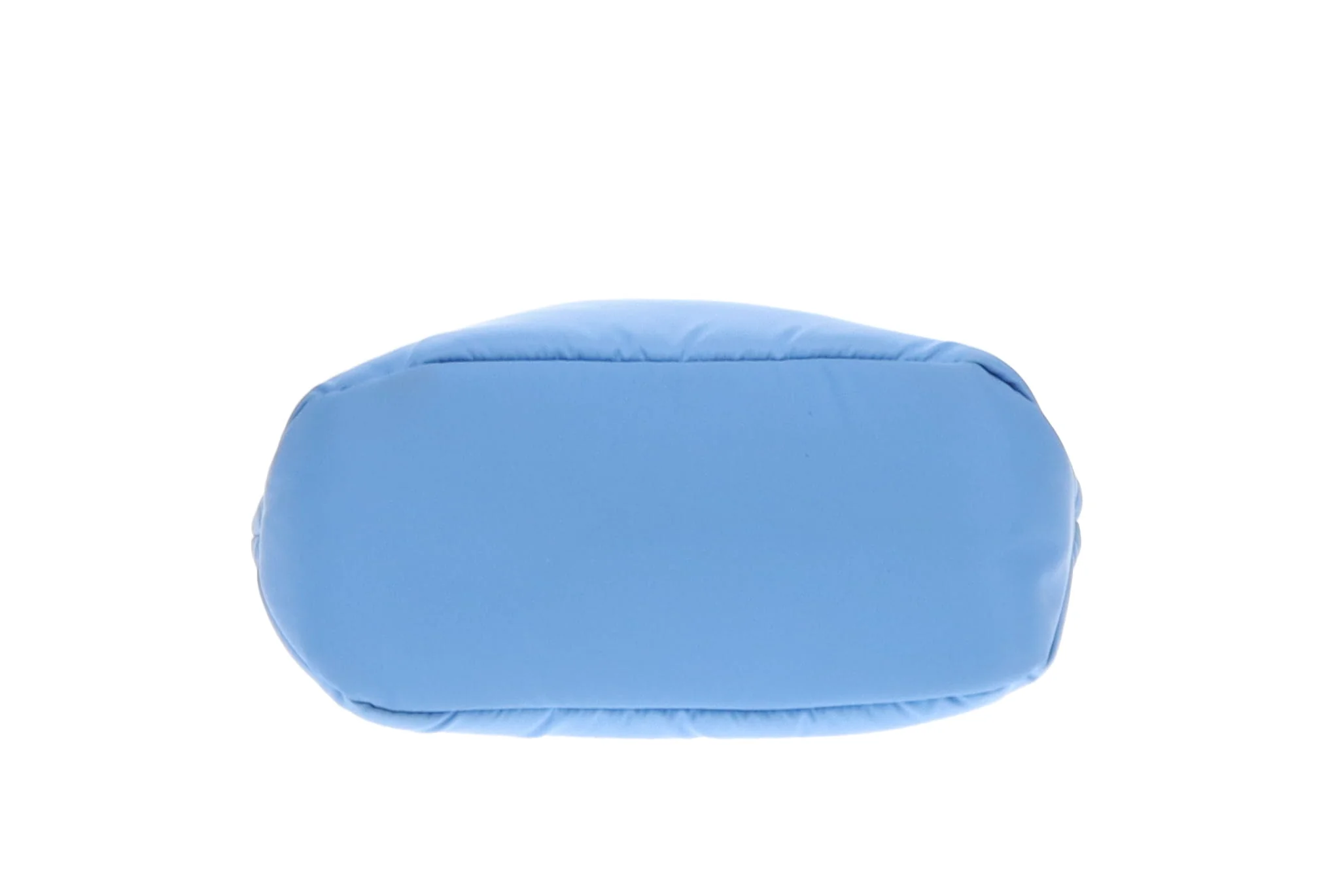Prada Puffer Tote Small Blue Nylon - Image 6